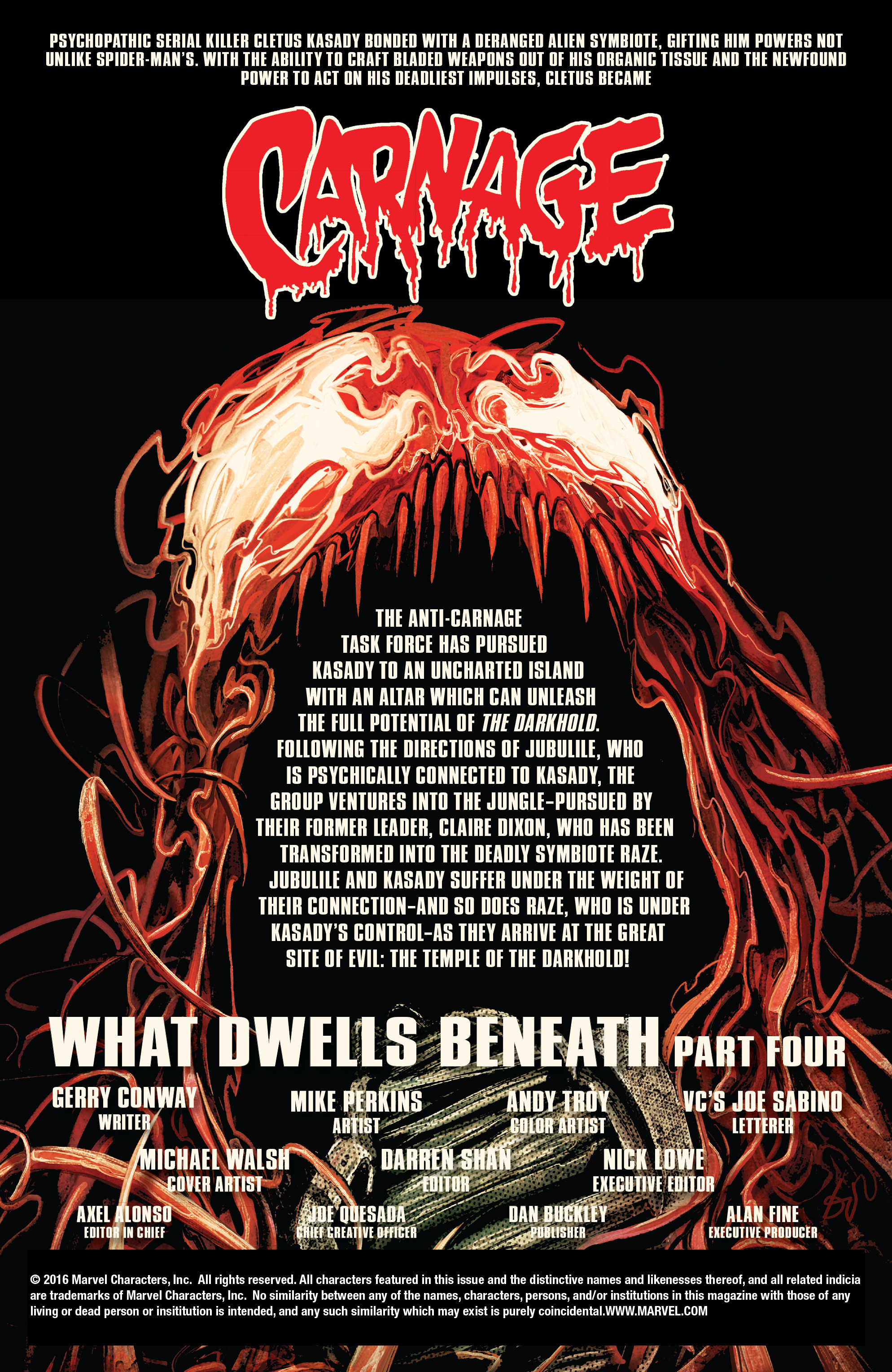Read online Carnage (2016) comic -  Issue #14 - 2
