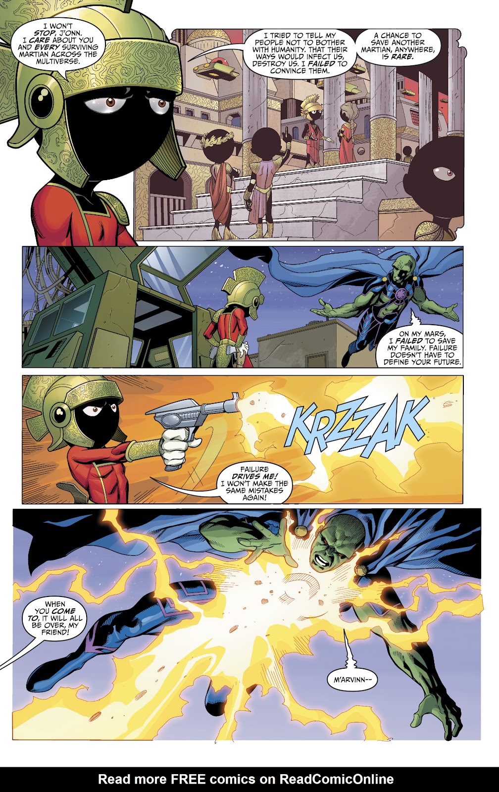Martian Manhunter/Marvin the Martian Special issue Full - Page 27
