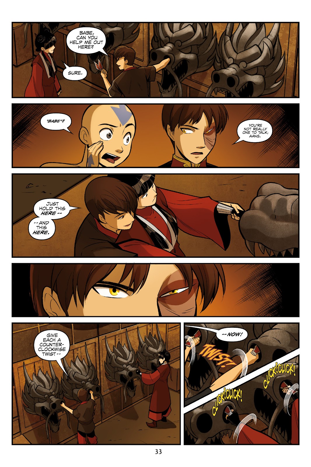Nickelodeon Avatar: The Last Airbender - Smoke and Shadow issue Part 2 - Page 35