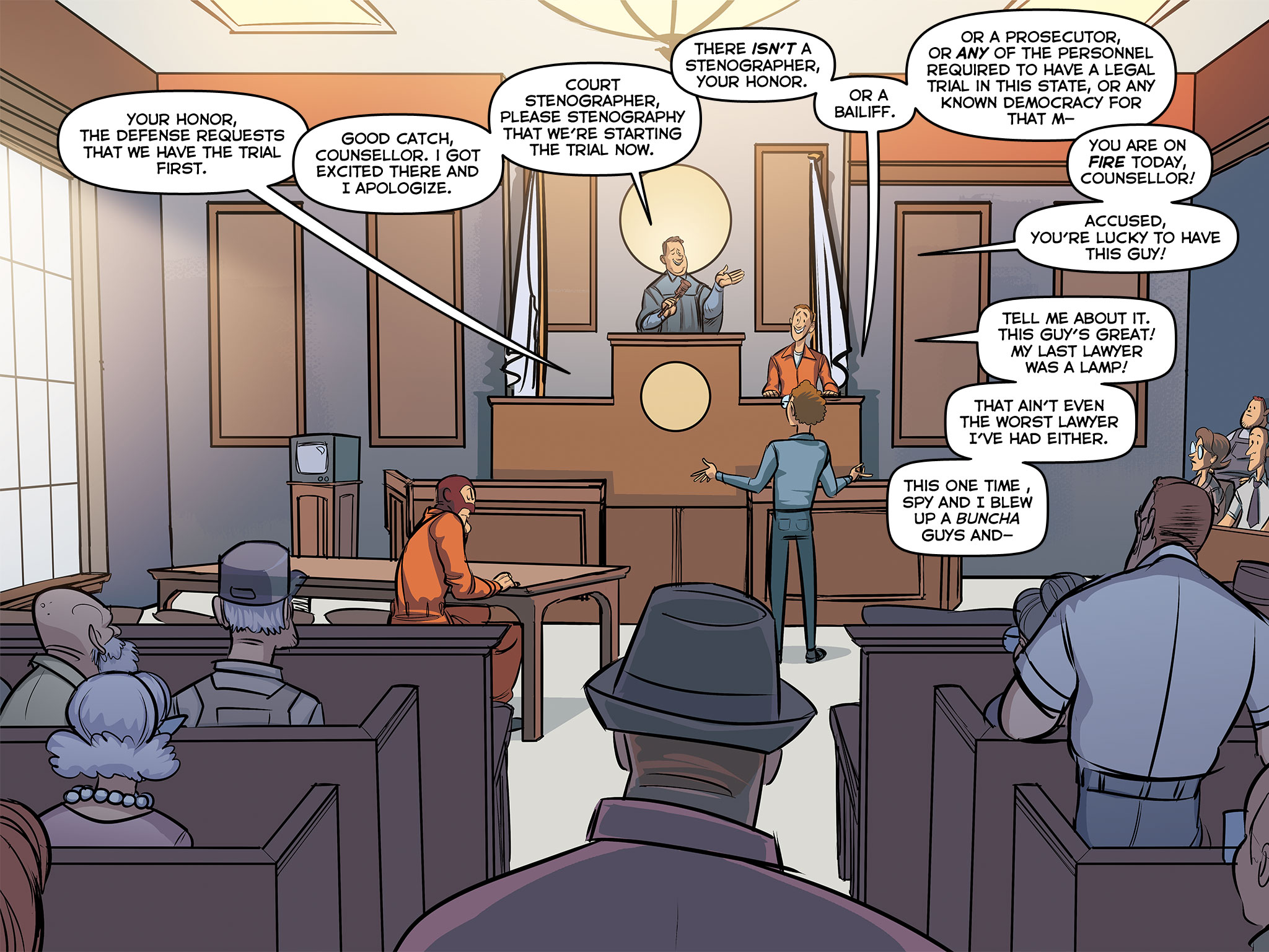 Read online Team Fortress 2 comic -  Issue #2 - 37