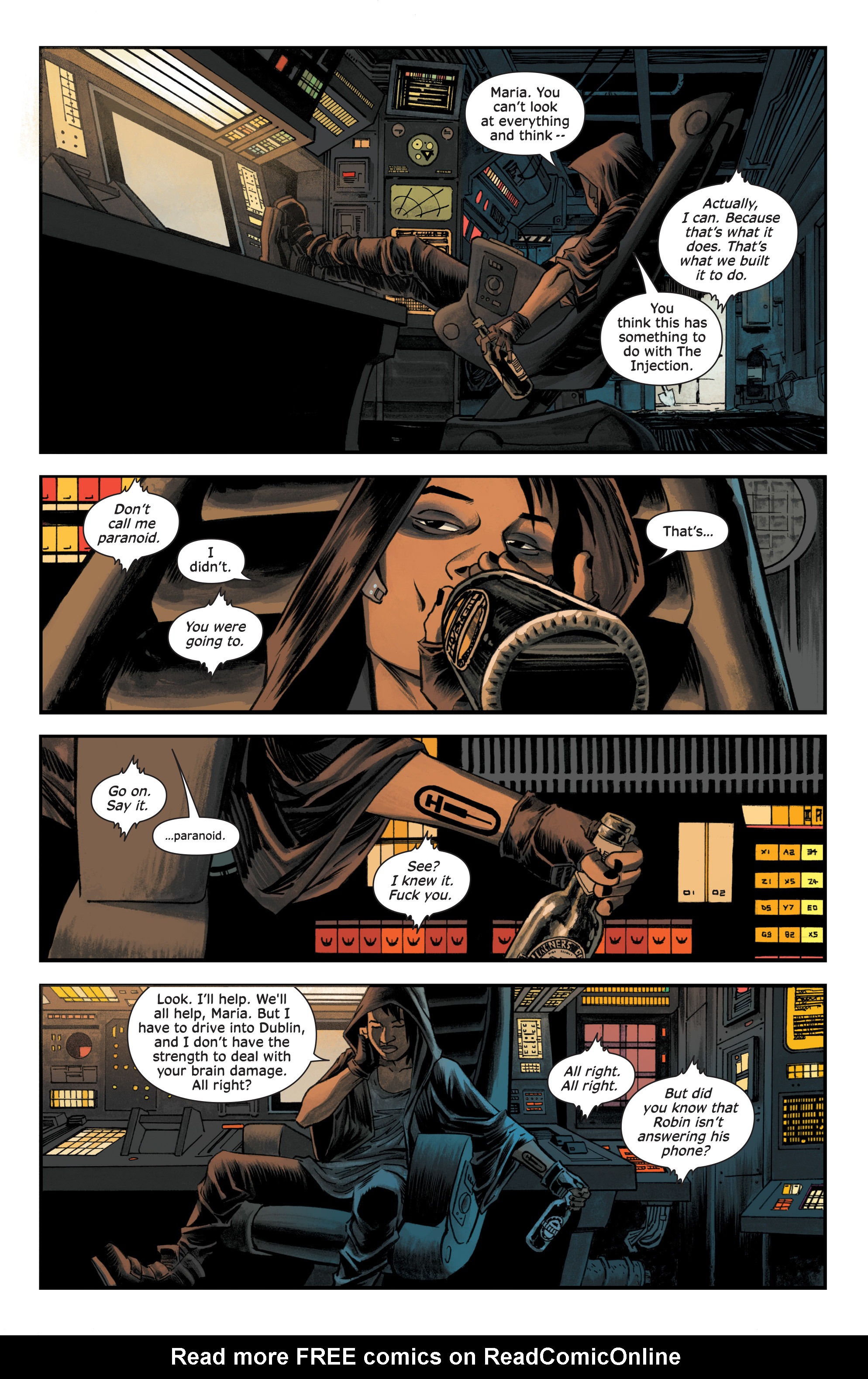 Read online Injection comic -  Issue #1 - 10