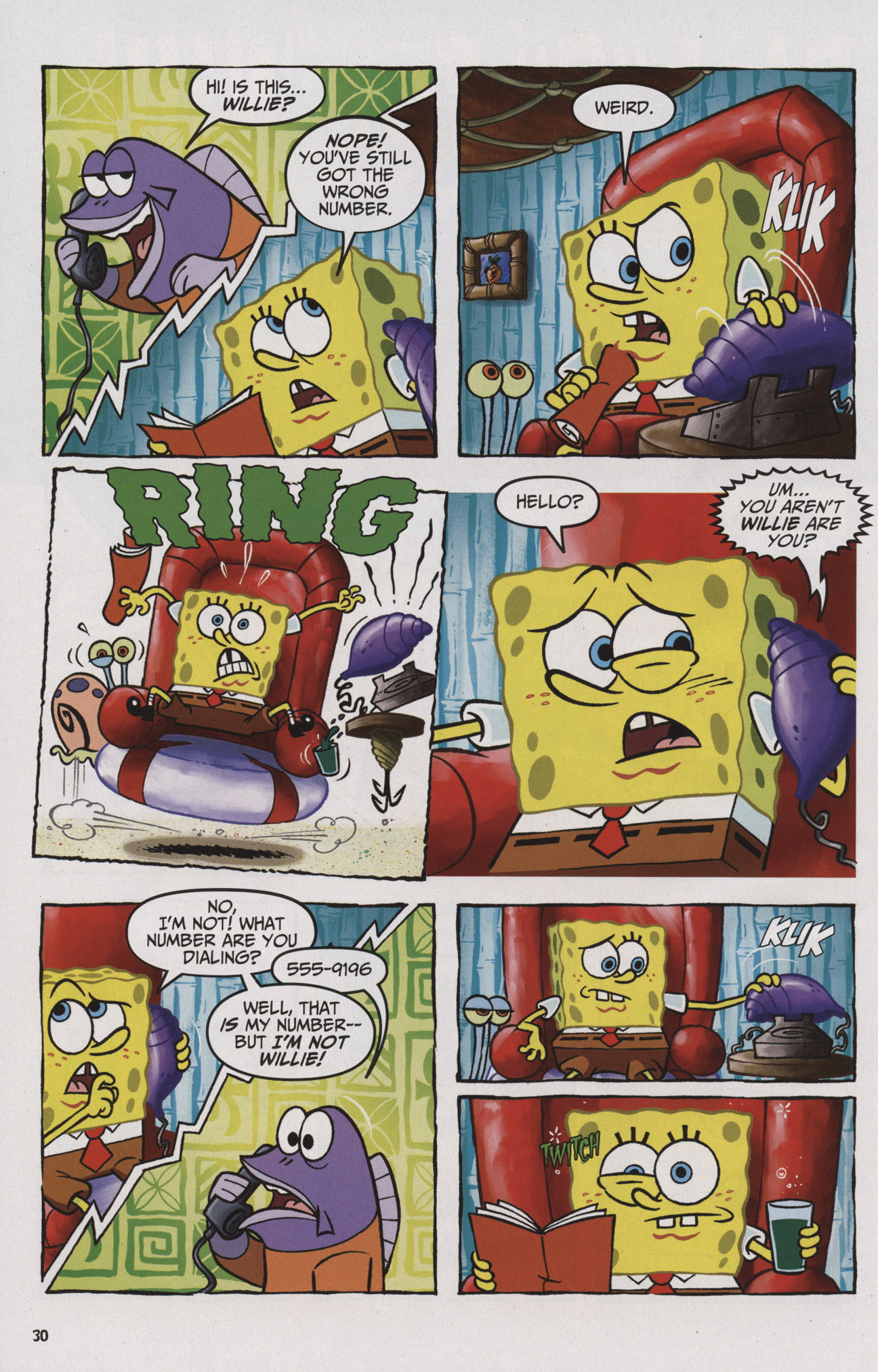 Read online SpongeBob Comics comic -  Issue #3 - 30