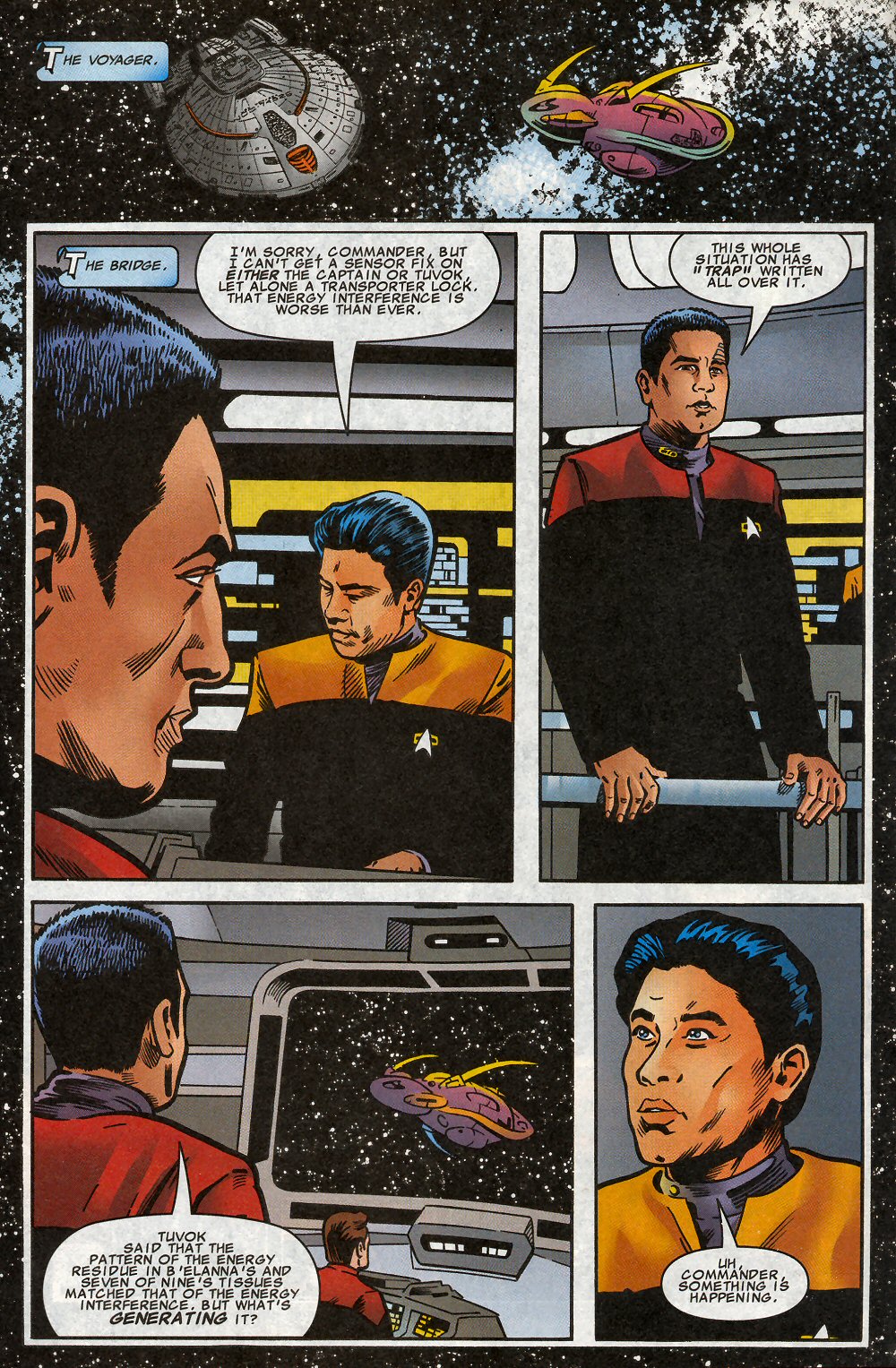 Read online Star Trek: Voyager comic -  Issue #15 - 11