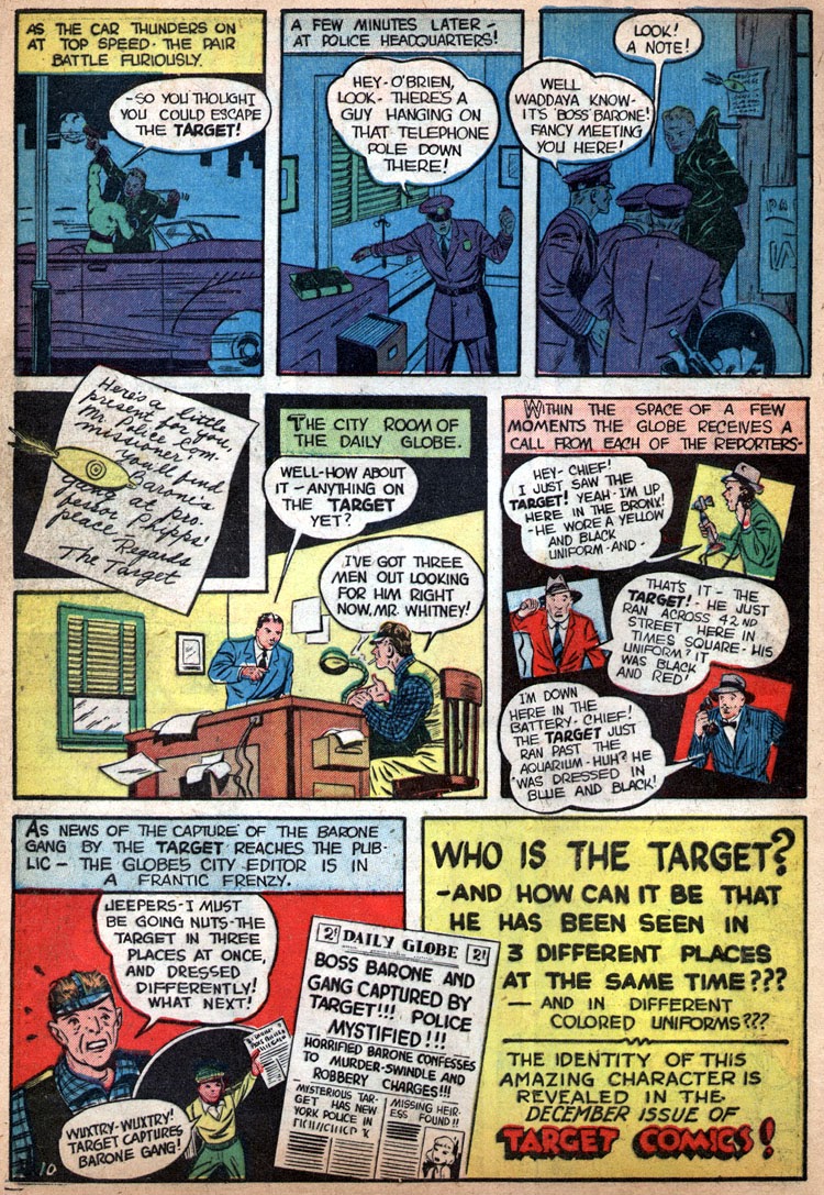 Read online Target Comics comic -  Issue #10 - 11