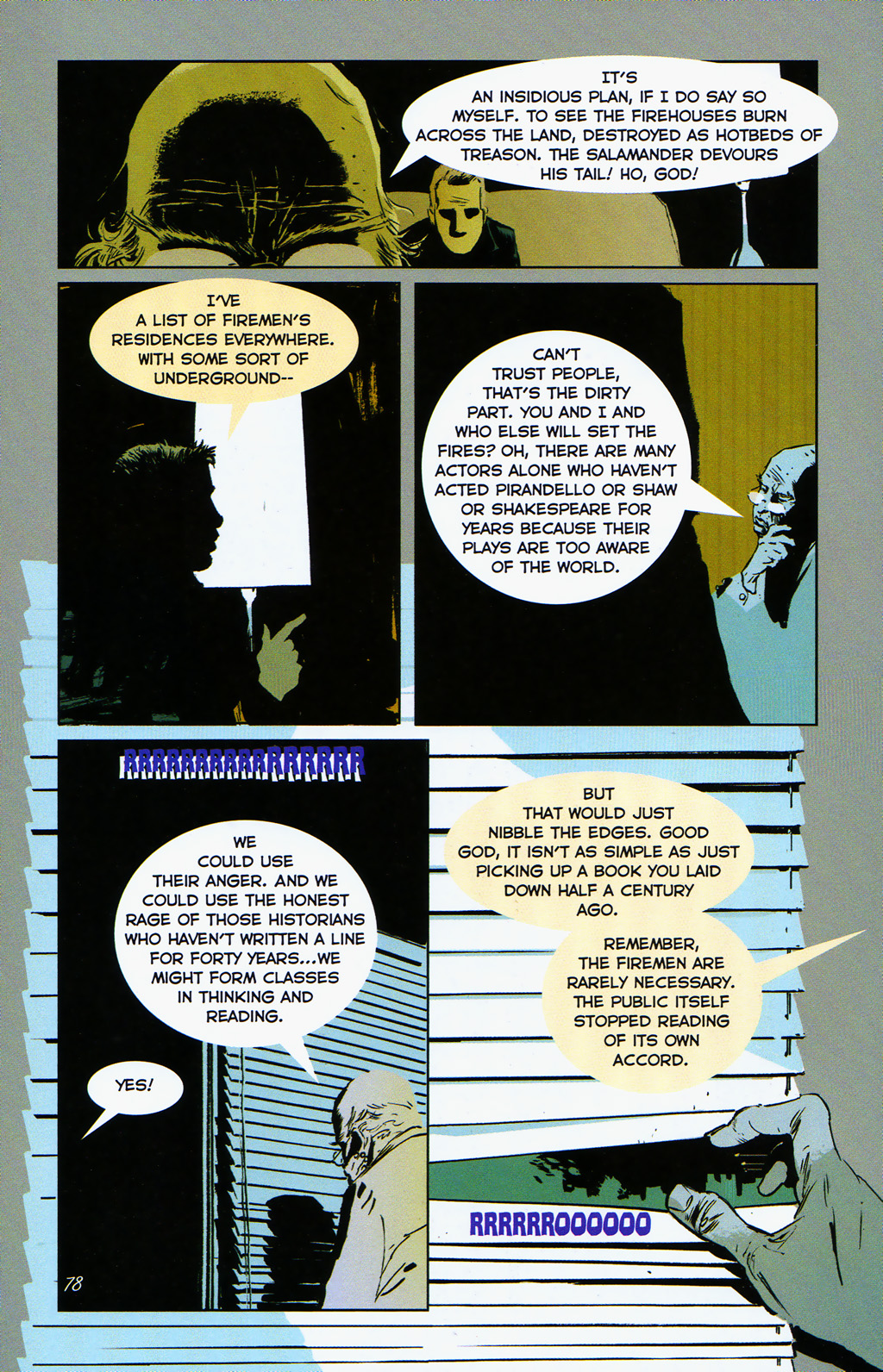 Read online Ray Bradbury's Fahrenheit 451: The Authorized Adaptation comic -  Issue # TPB - 87