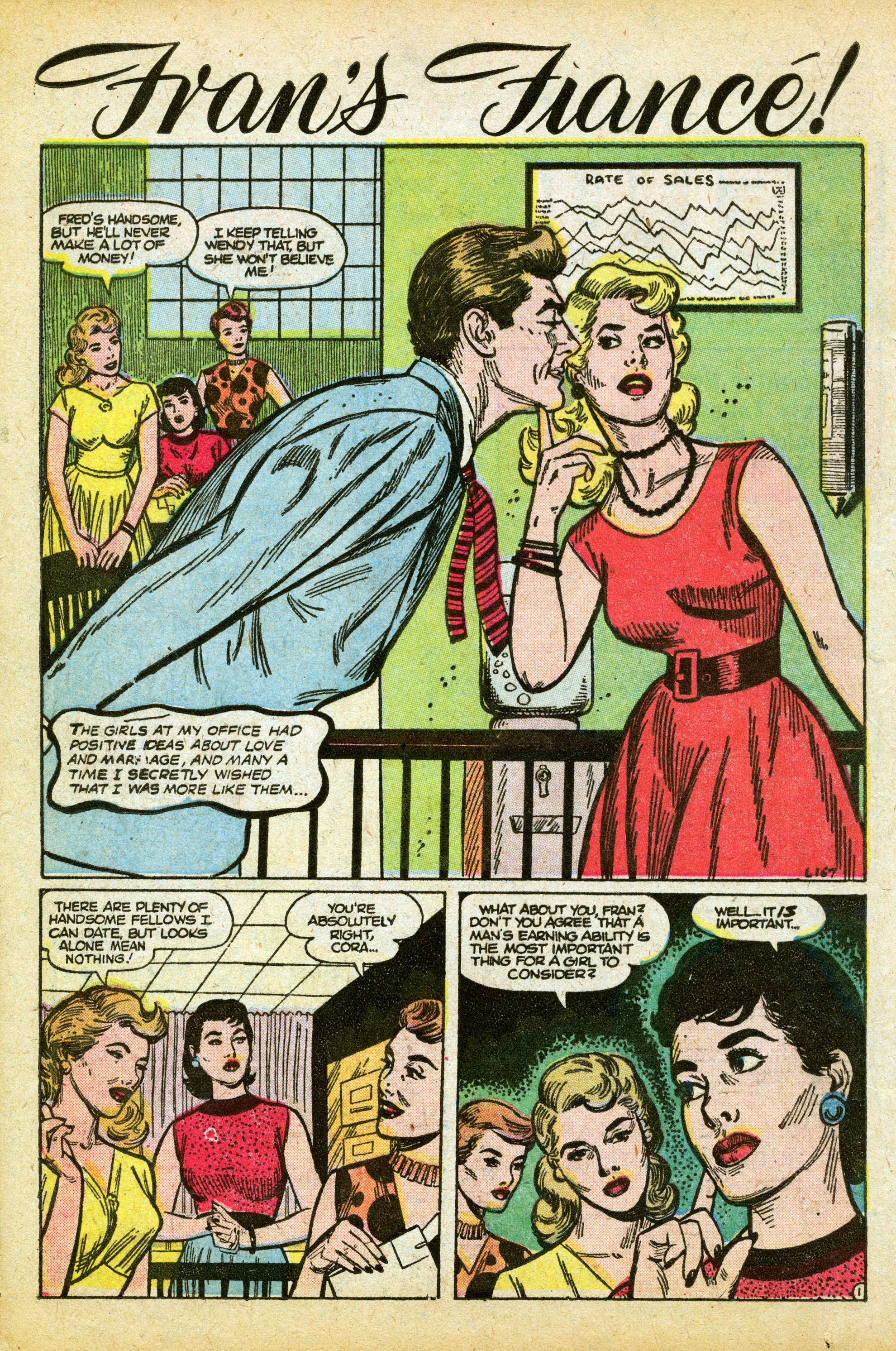 Read online Love Romances comic -  Issue #65 - 16