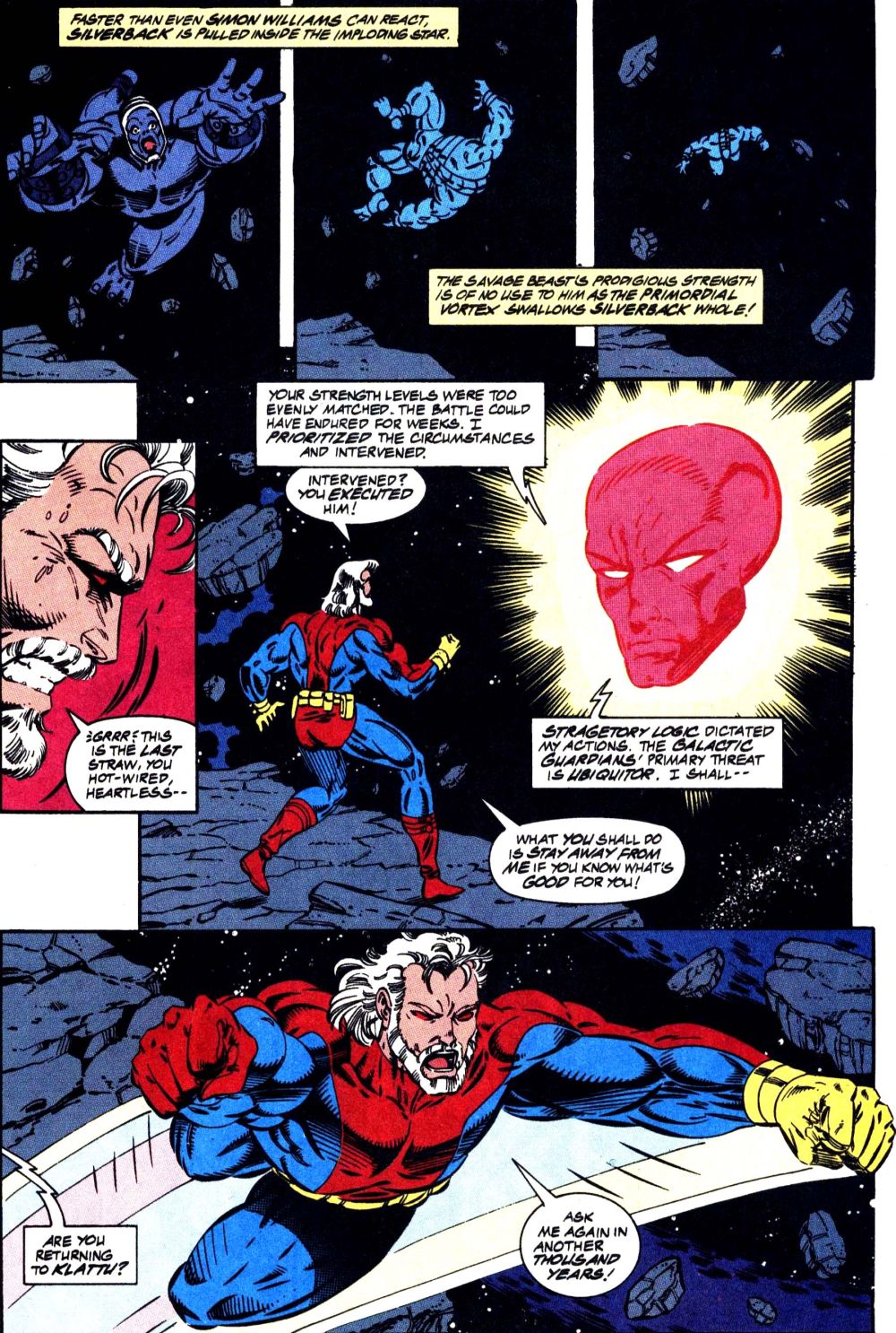 Read online Galactic Guardians comic -  Issue #4 - 16