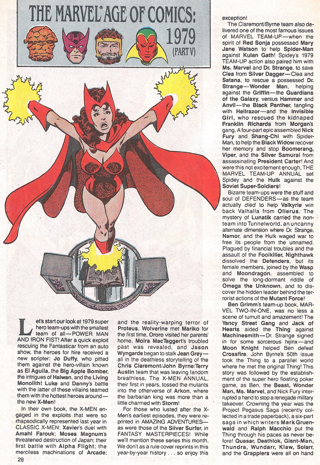 Read online Marvel Age comic -  Issue #80 - 29