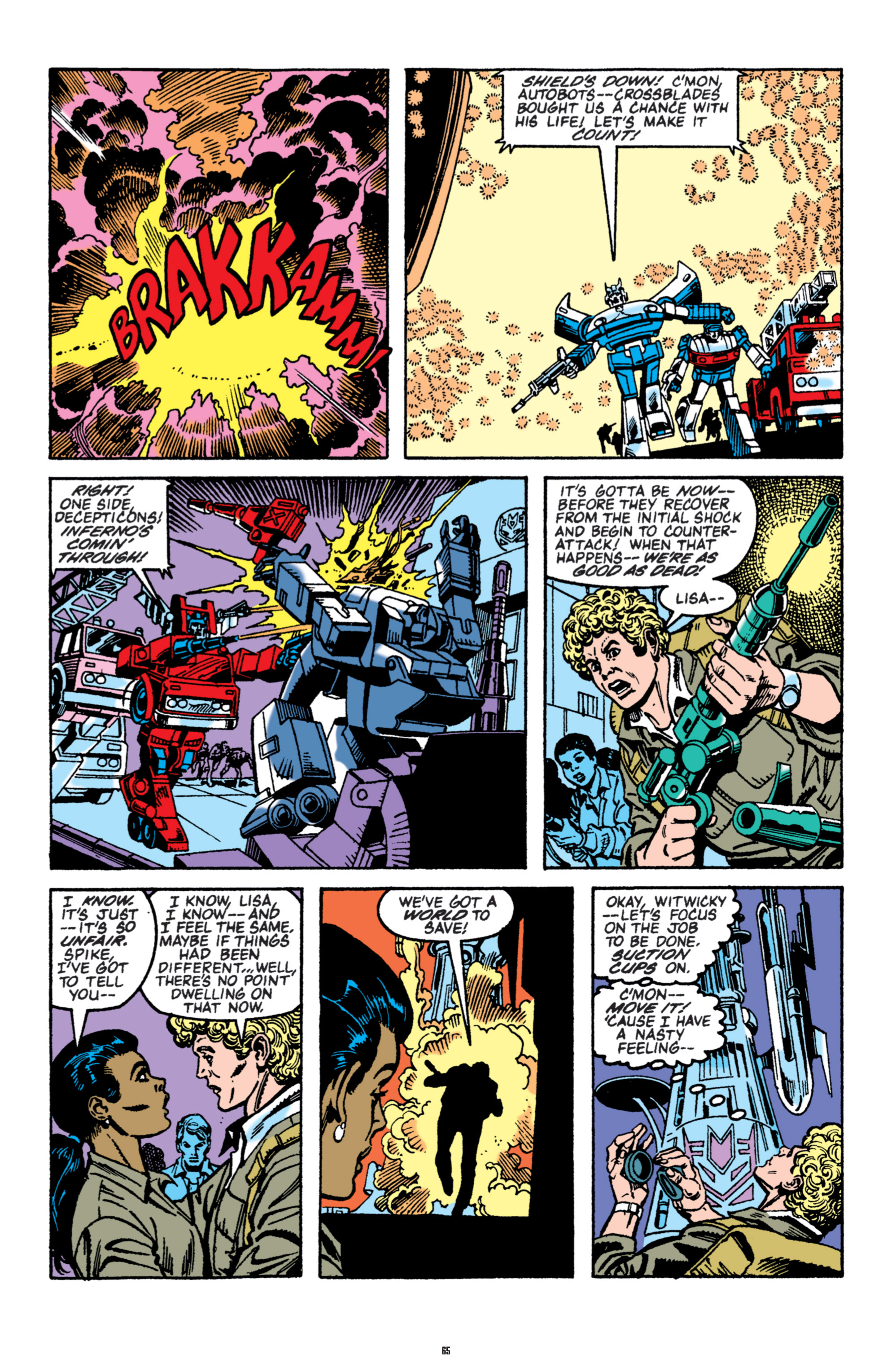 Read online The Transformers Classics comic -  Issue # TPB 6 - 65