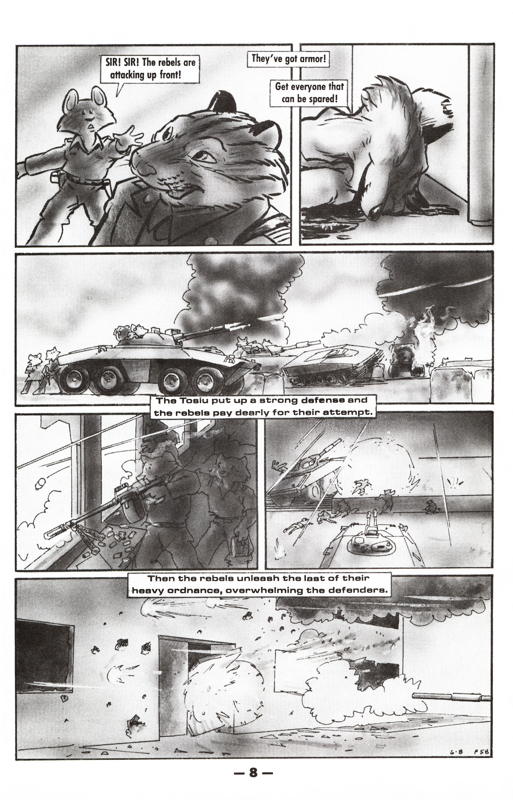 Read online Critters comic -  Issue #6 - 10