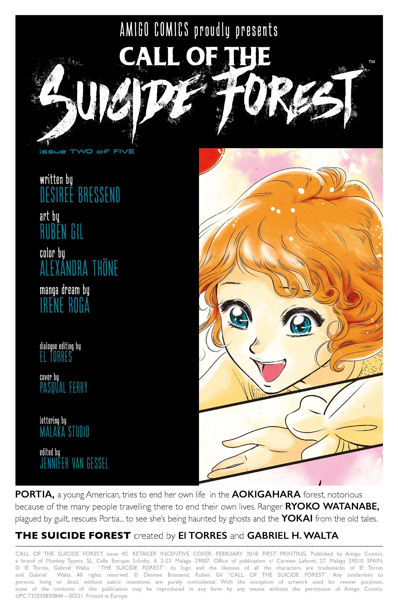 Read online Call of the Suicide Forest comic -  Issue #2 - 34