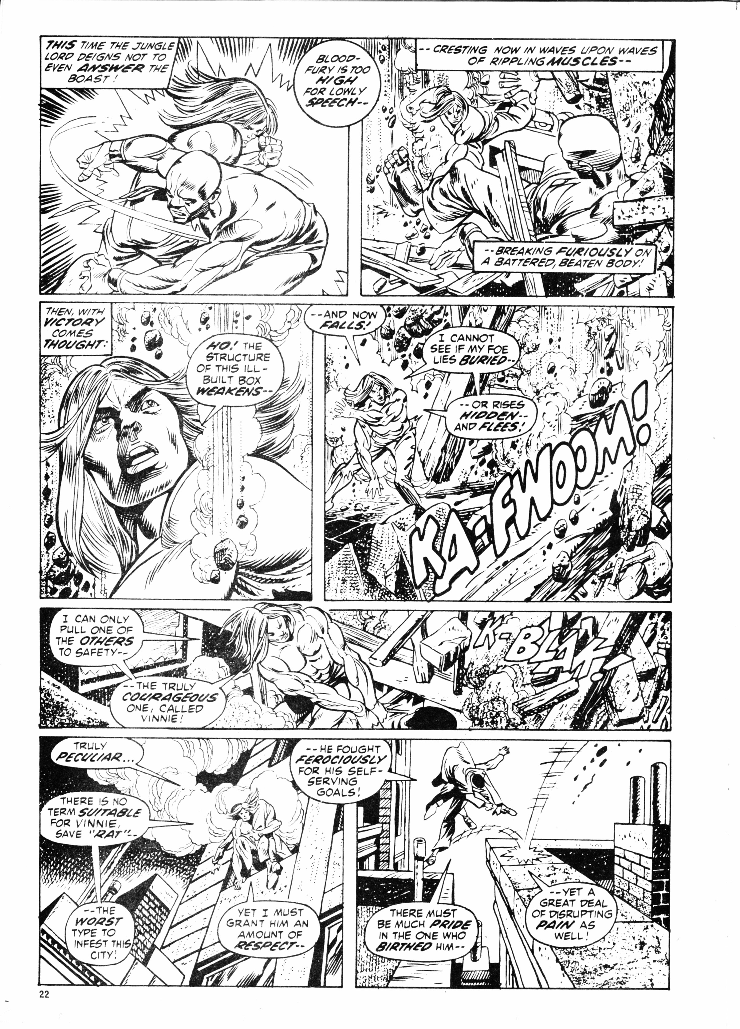 Read online Planet of the Apes (1974) comic -  Issue #65 - 22