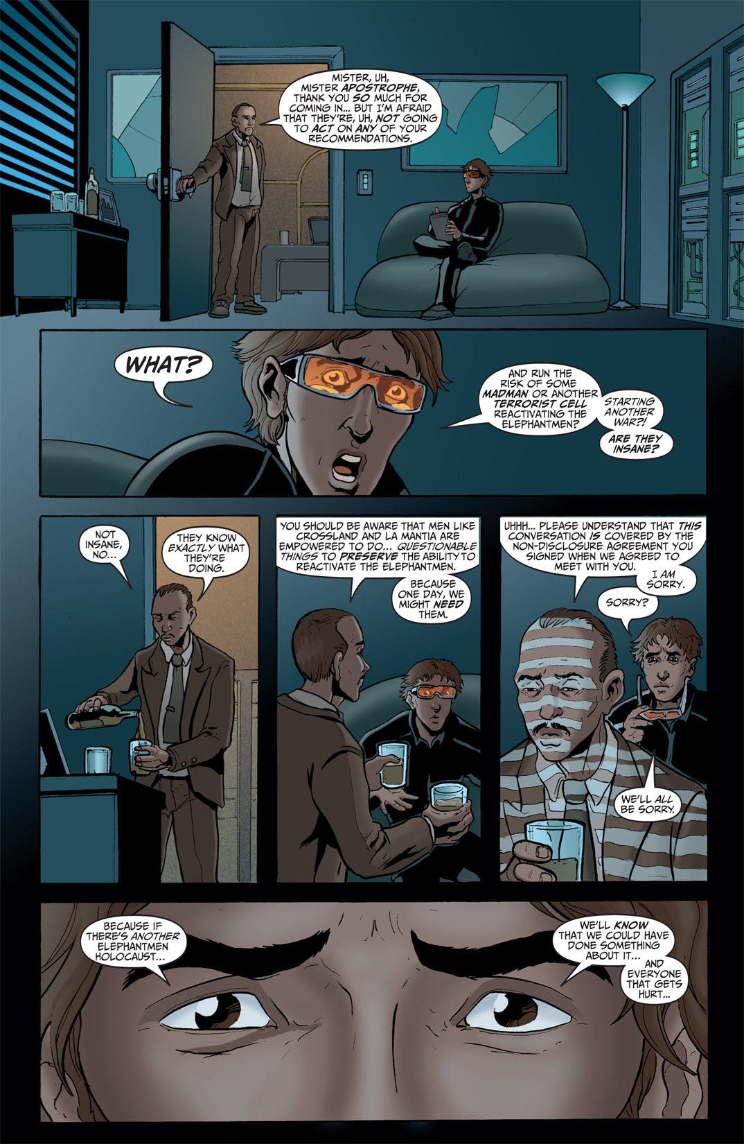 Read online Elephantmen comic -  Issue #30 - 25
