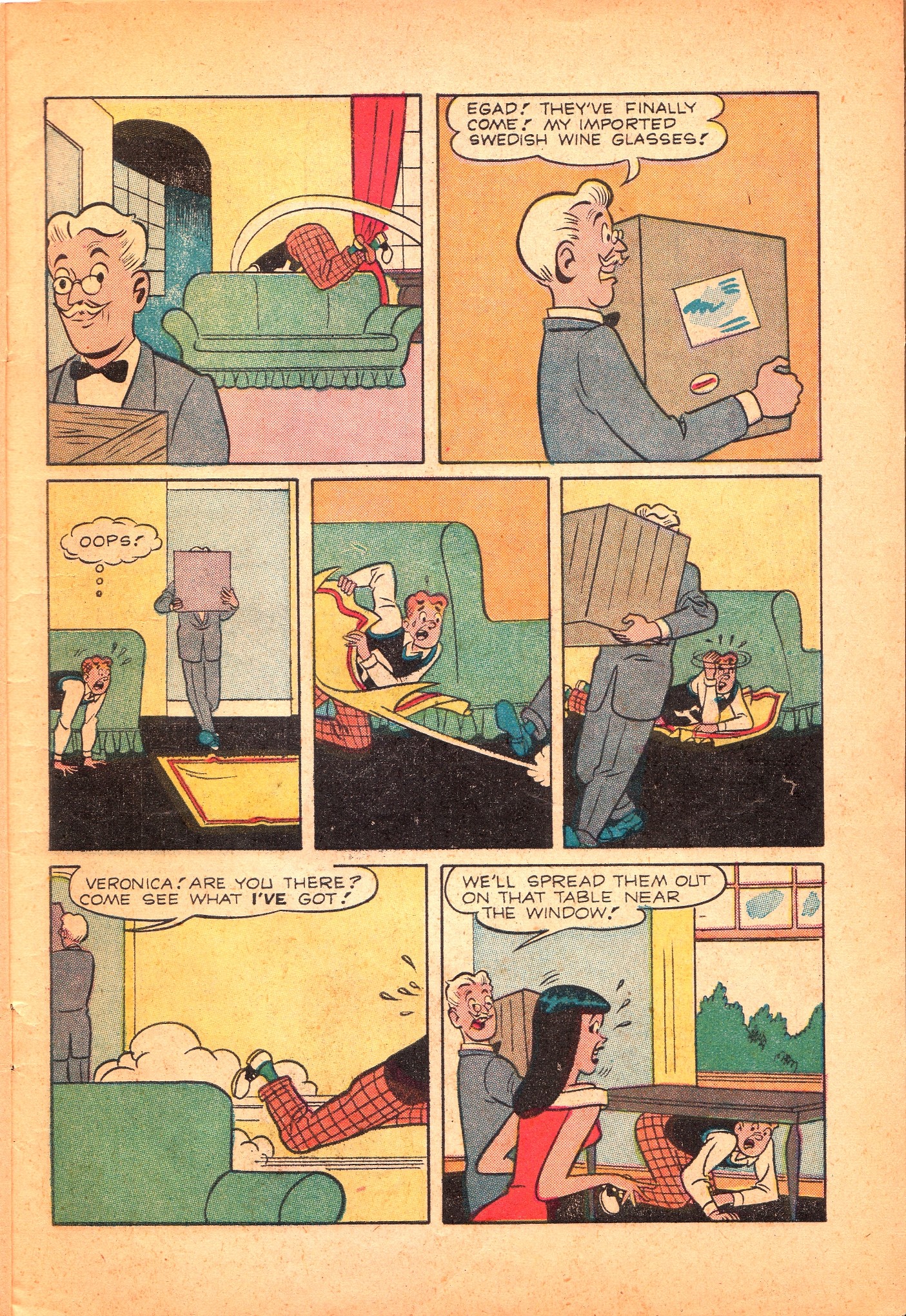 Read online Pep Comics comic -  Issue #145 - 7