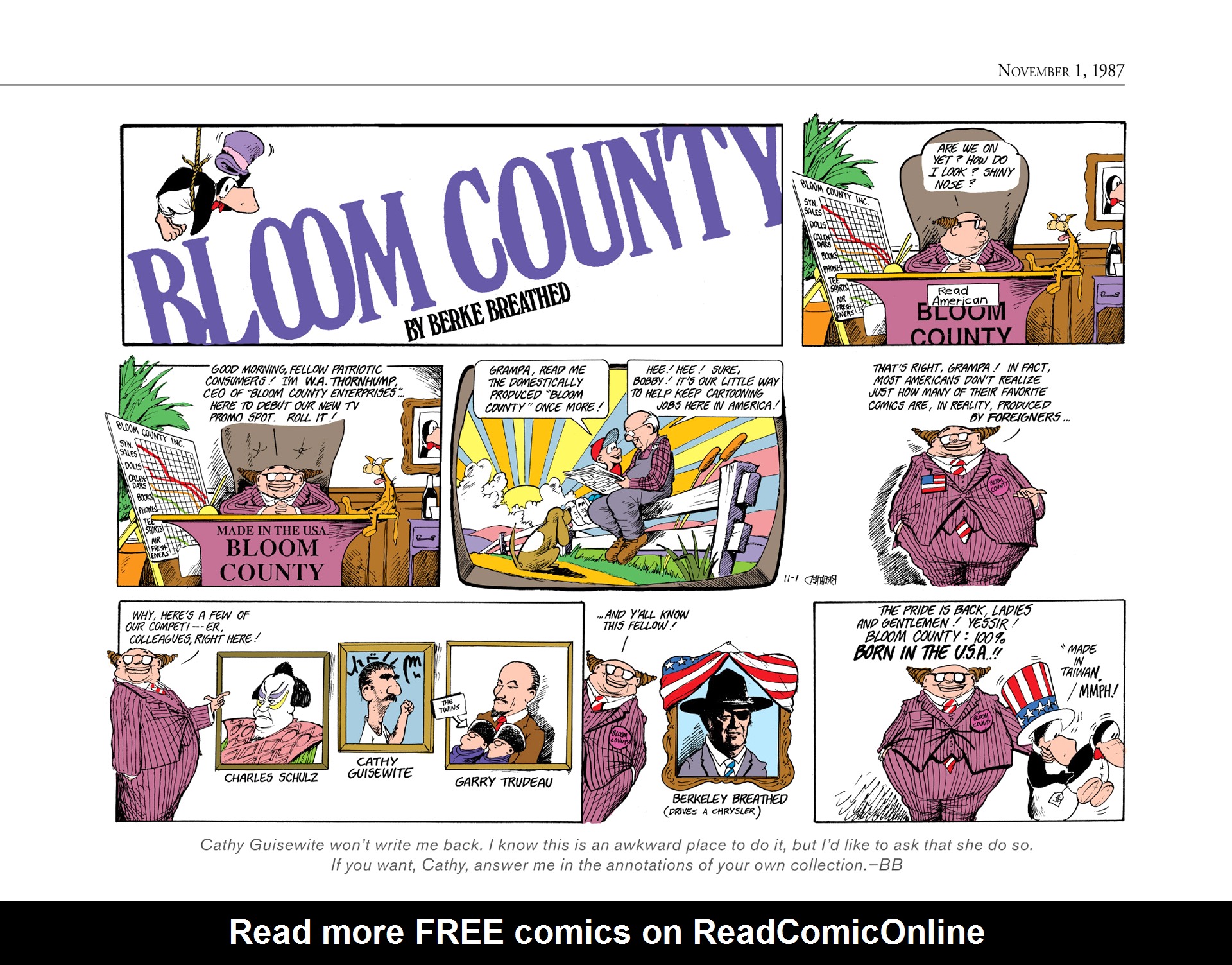 Read online The Bloom County Digital Library comic -  Issue # TPB 7 (Part 4) - 11