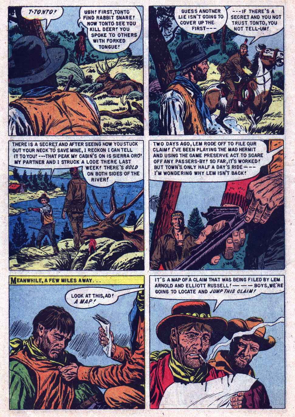 Read online Lone Ranger's Companion Tonto comic -  Issue #17 - 6
