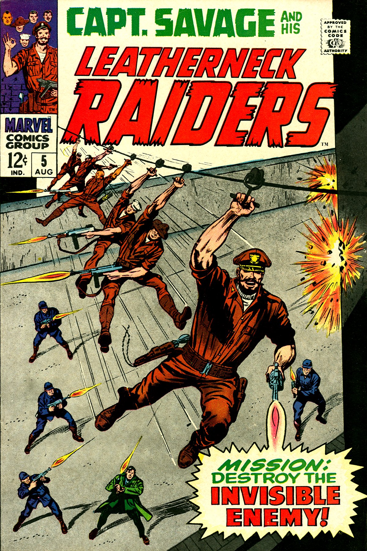 Captain Savage and his Leatherneck Raiders Issue #5 #5 - English 1