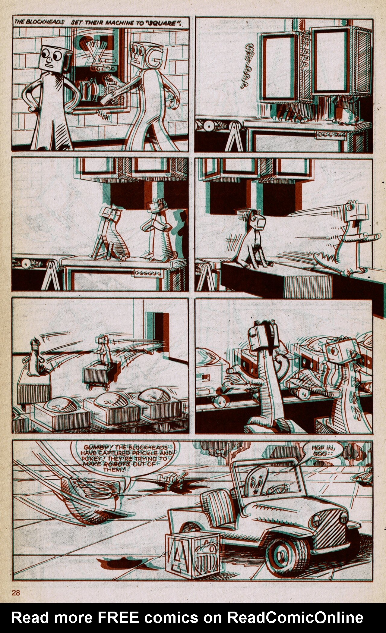 Read online Blackthorne 3-D Series comic -  Issue #10 - 30