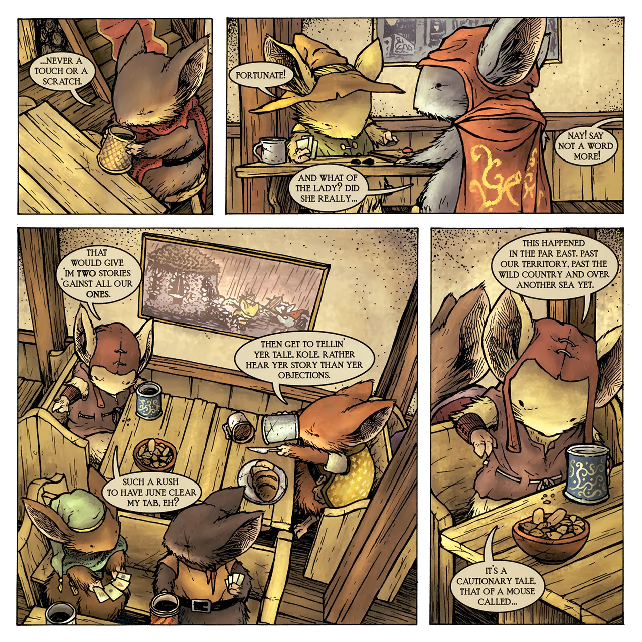 Mouse Guard: Legends of the Guard issue 1 - Page 17