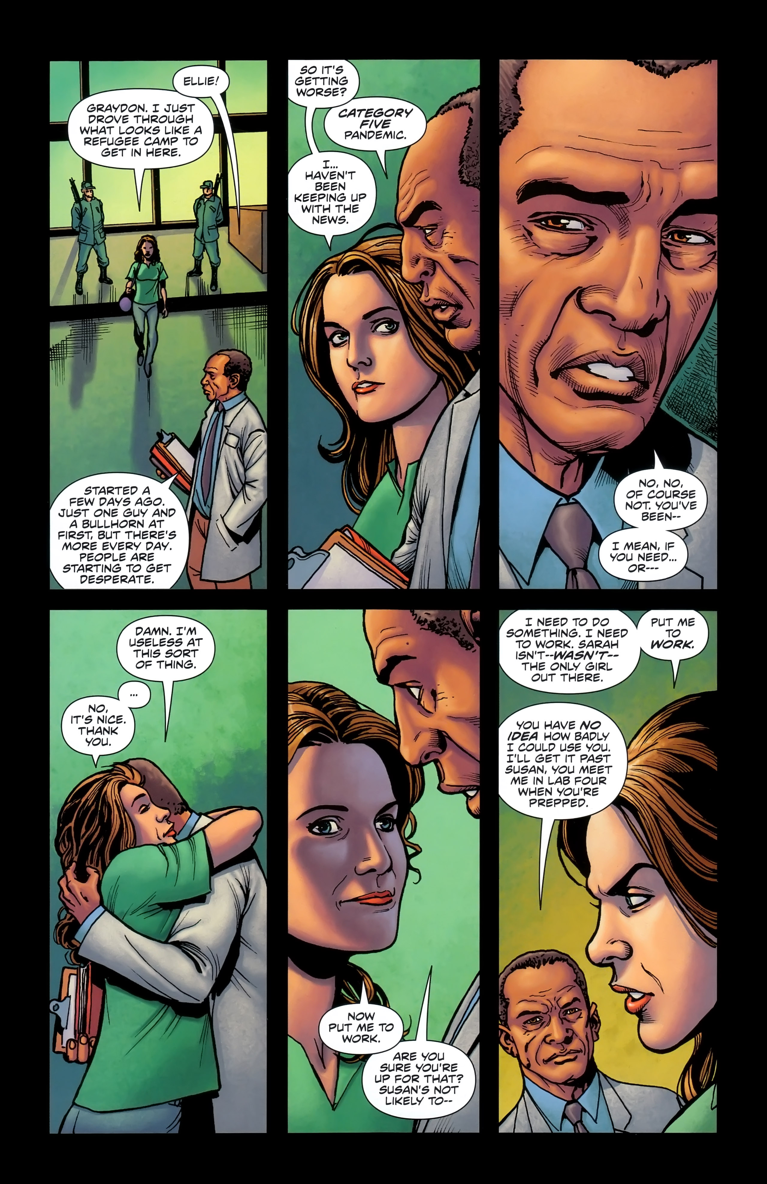 Read online Dawn of the Planet of the Apes:Contagion comic -  Issue # Full - 8