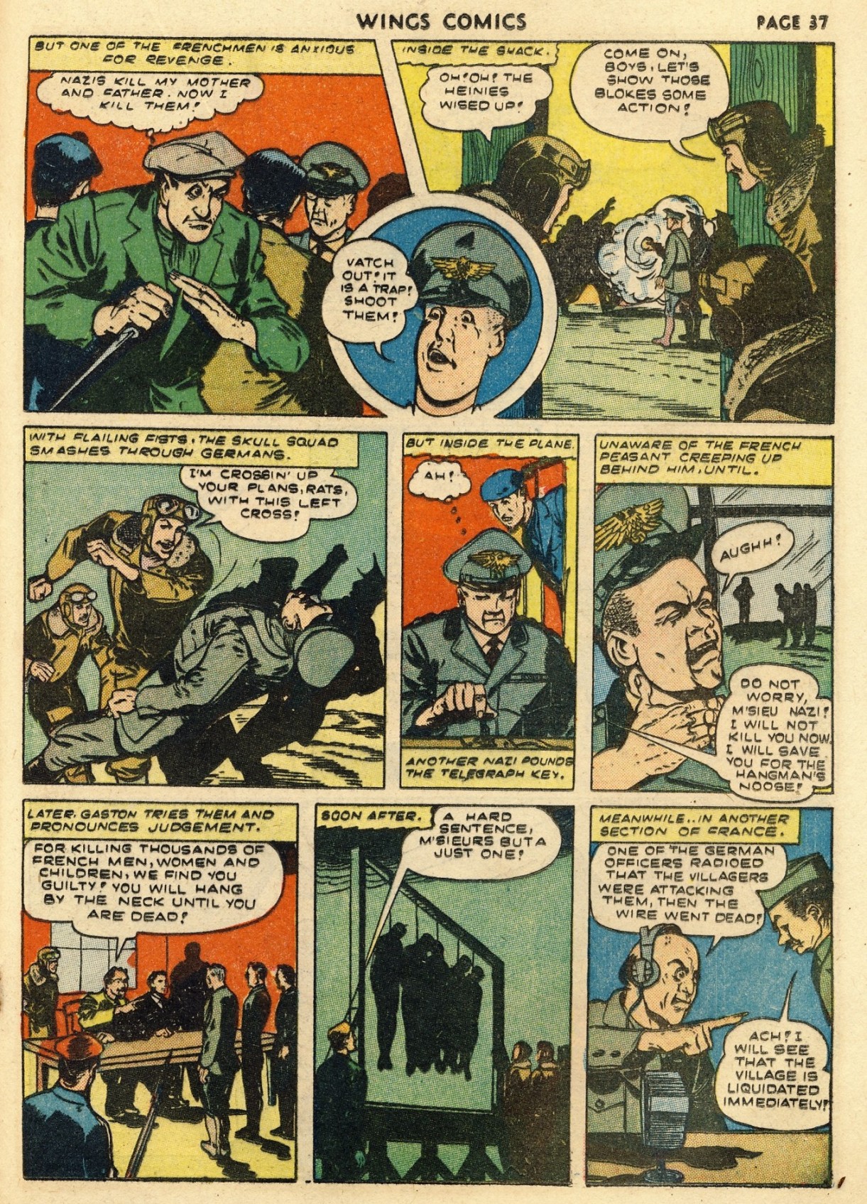 Read online Wings Comics comic -  Issue #33 - 39