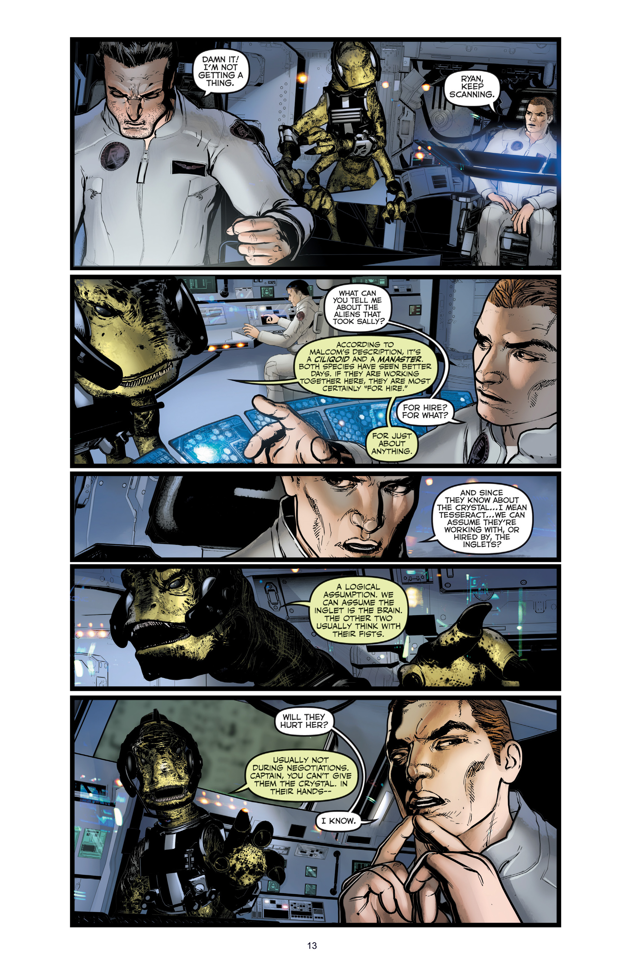 Read online Faster than Light comic -  Issue #9 - 15