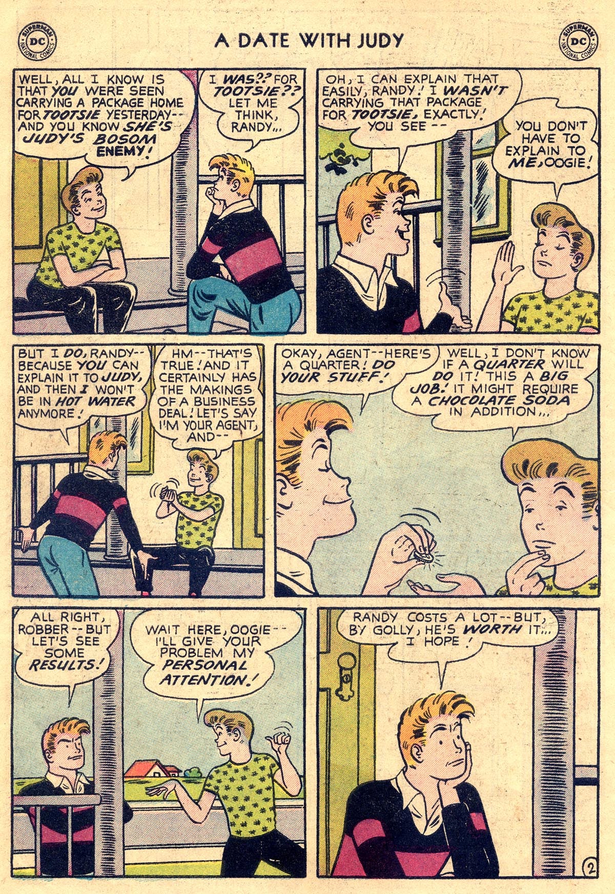 Read online A Date with Judy comic -  Issue #49 - 4