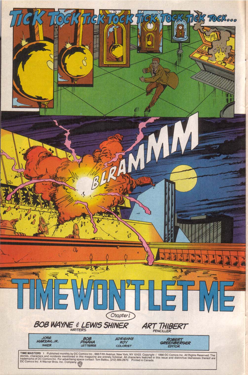 Read online Time Masters comic -  Issue #1 - 4