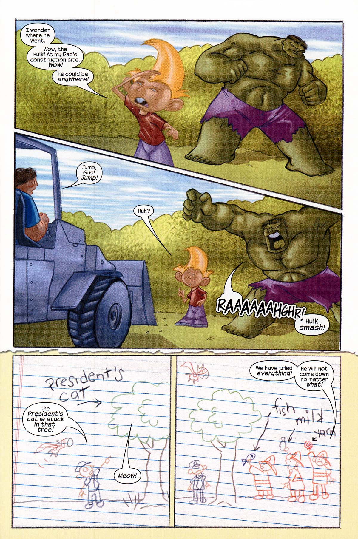 Read online Marvelous Adventures of Gus Beezer comic -  Issue # Hulk - 20