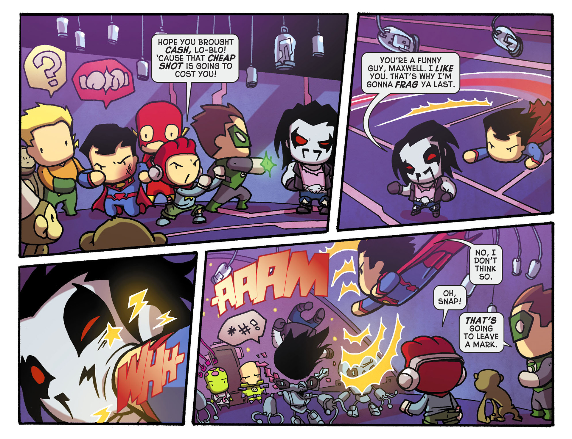 Read online Scribblenauts Unmasked: A Crisis of Imagination comic -  Issue #10 - 19