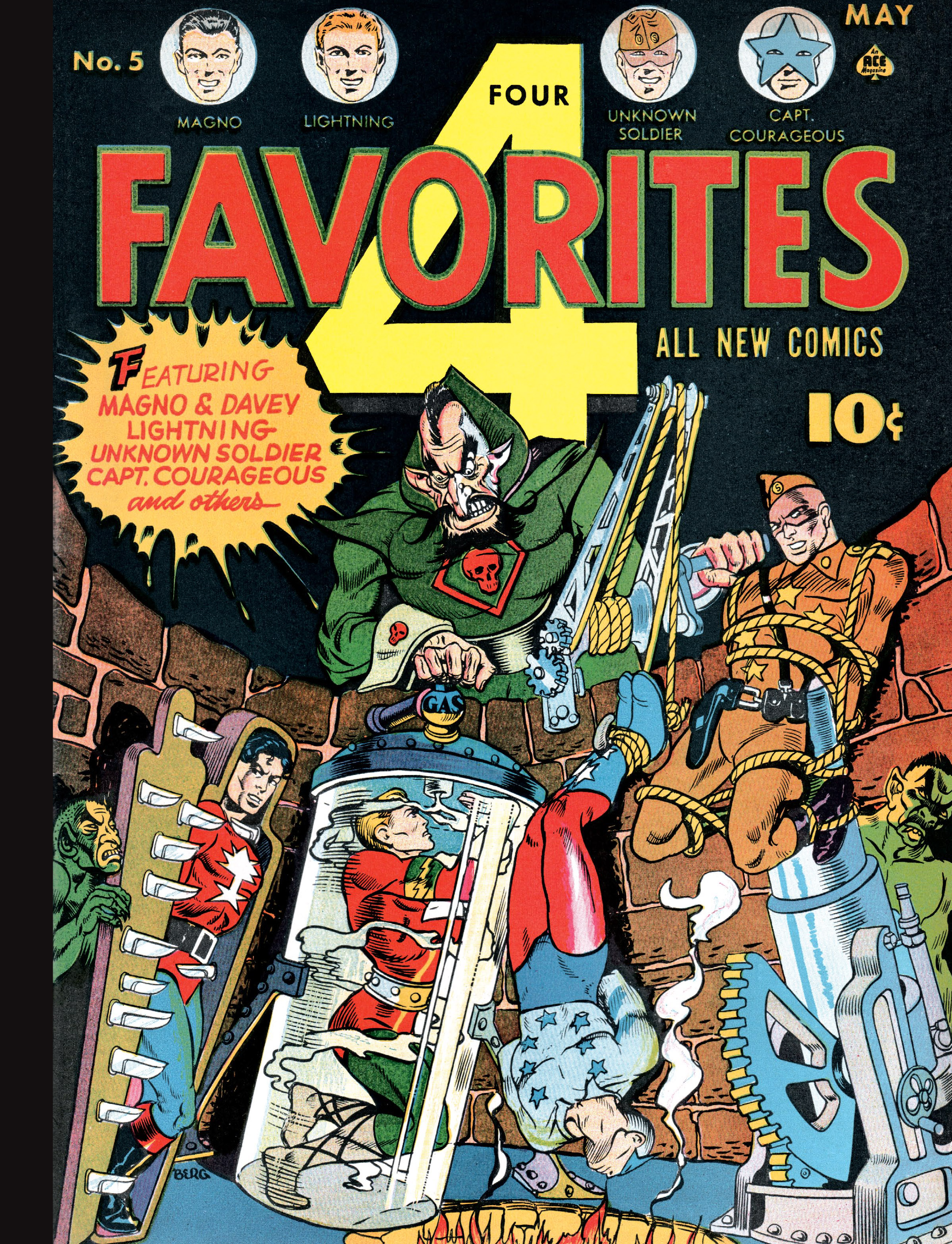 Read online Action! Mystery! Thrills! Comic Book Covers of the Golden Age: 1933-45 comic -  Issue # TPB (Part 2) - 16