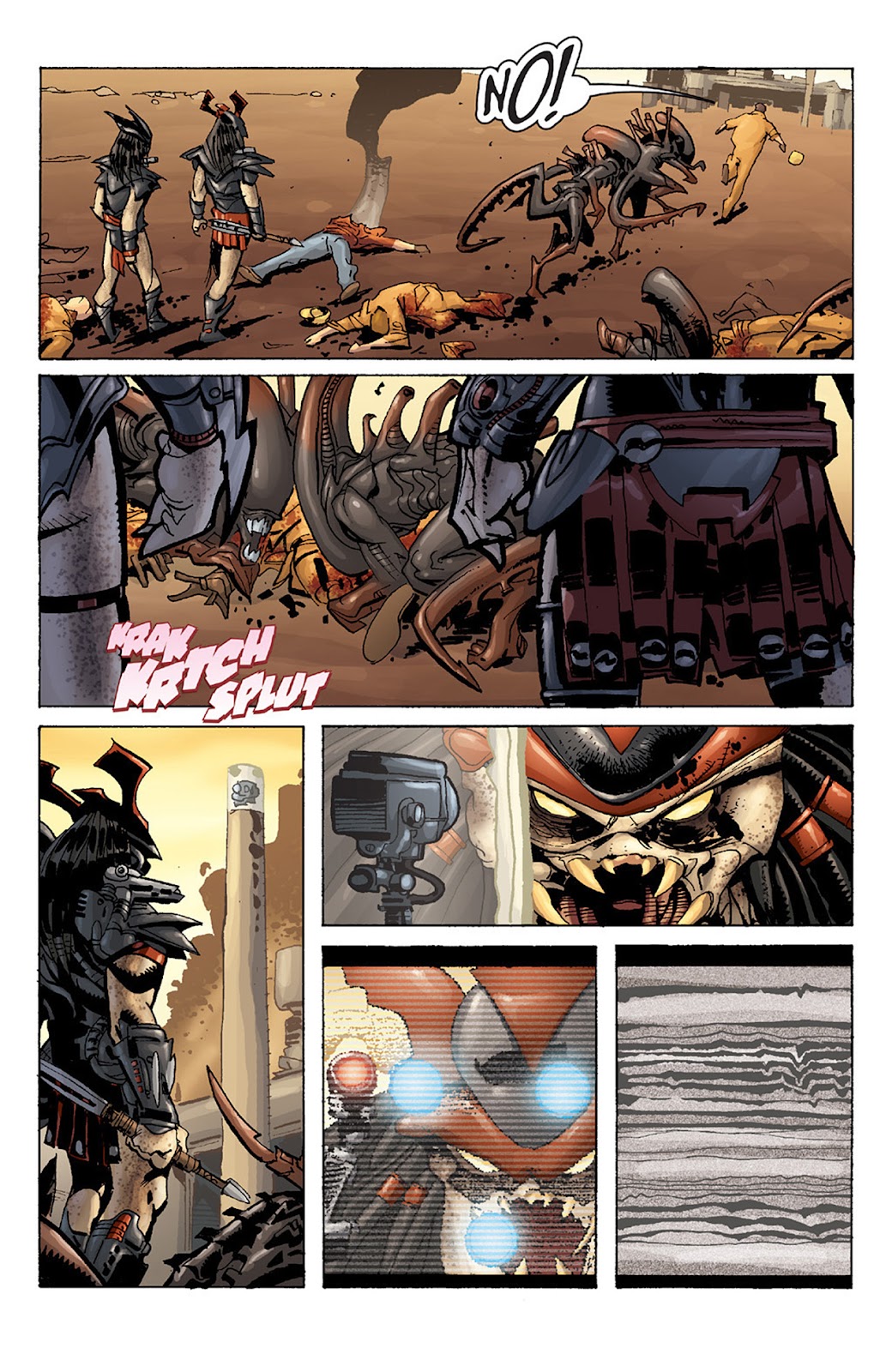 Aliens vs. Predator: Three World War issue 1 - Page 12
