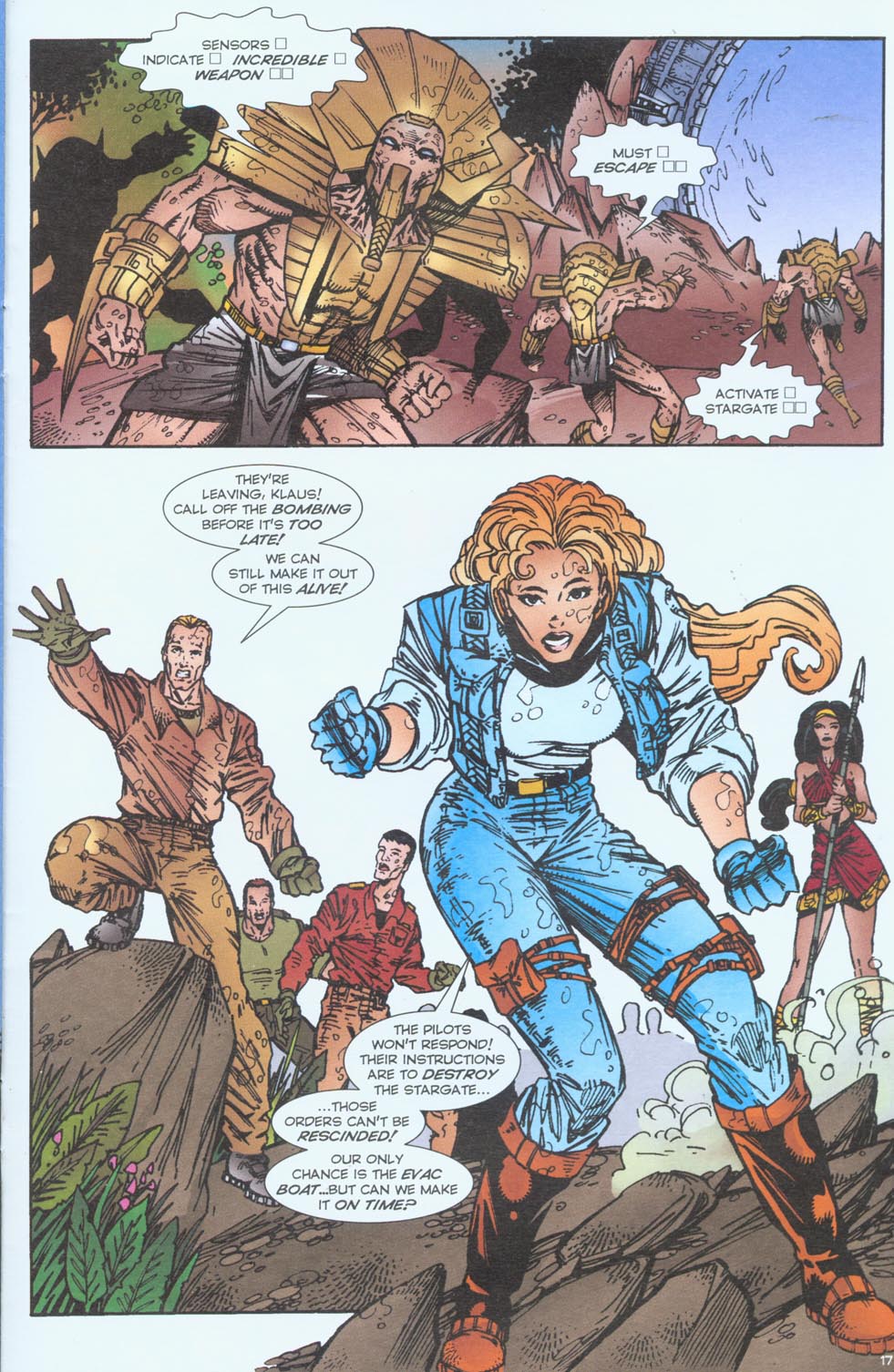 Read online Stargate: Doomsday World comic -  Issue #3 - 18