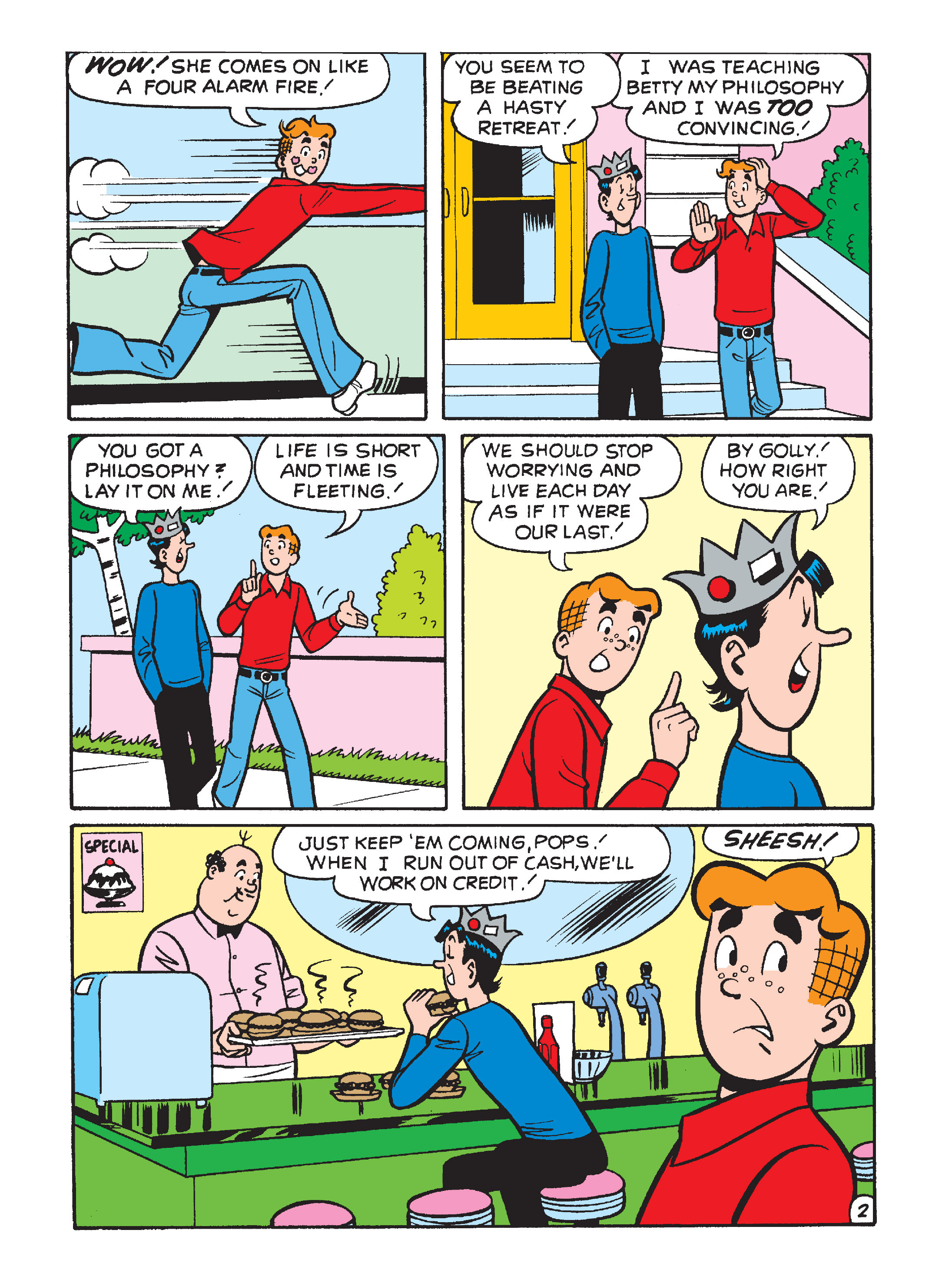 Read online Archie 75th Anniversary Digest comic -  Issue #2 - 54
