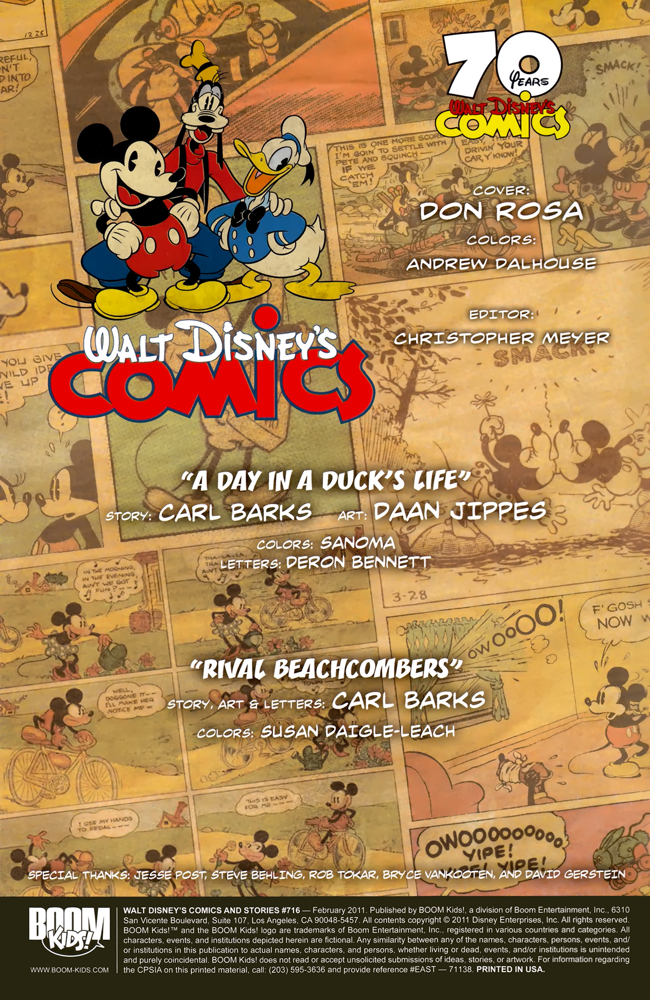 Read online Walt Disney's Comics and Stories comic -  Issue #716 - 2