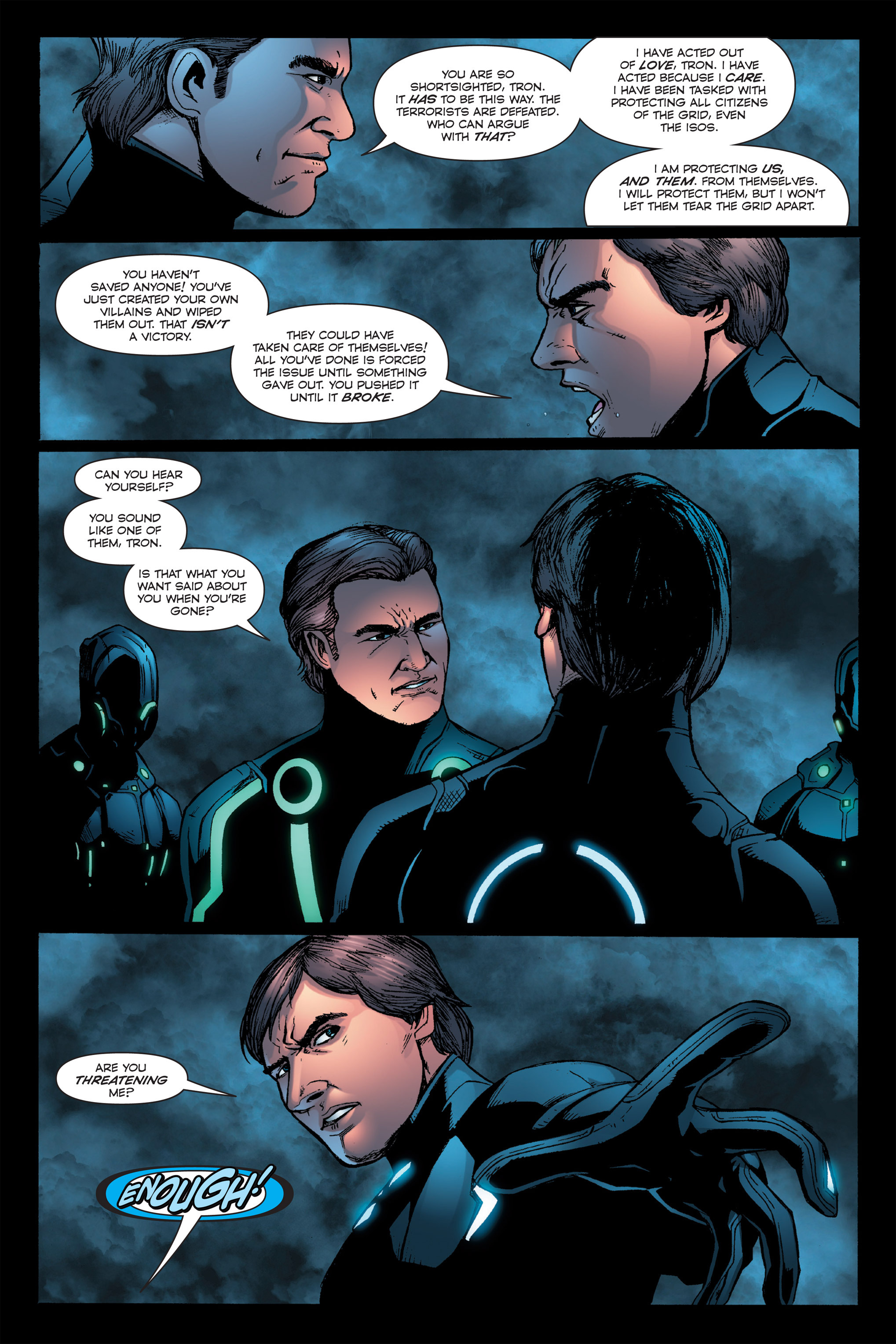 Read online TRON: Betrayal comic -  Issue # TPB - 103
