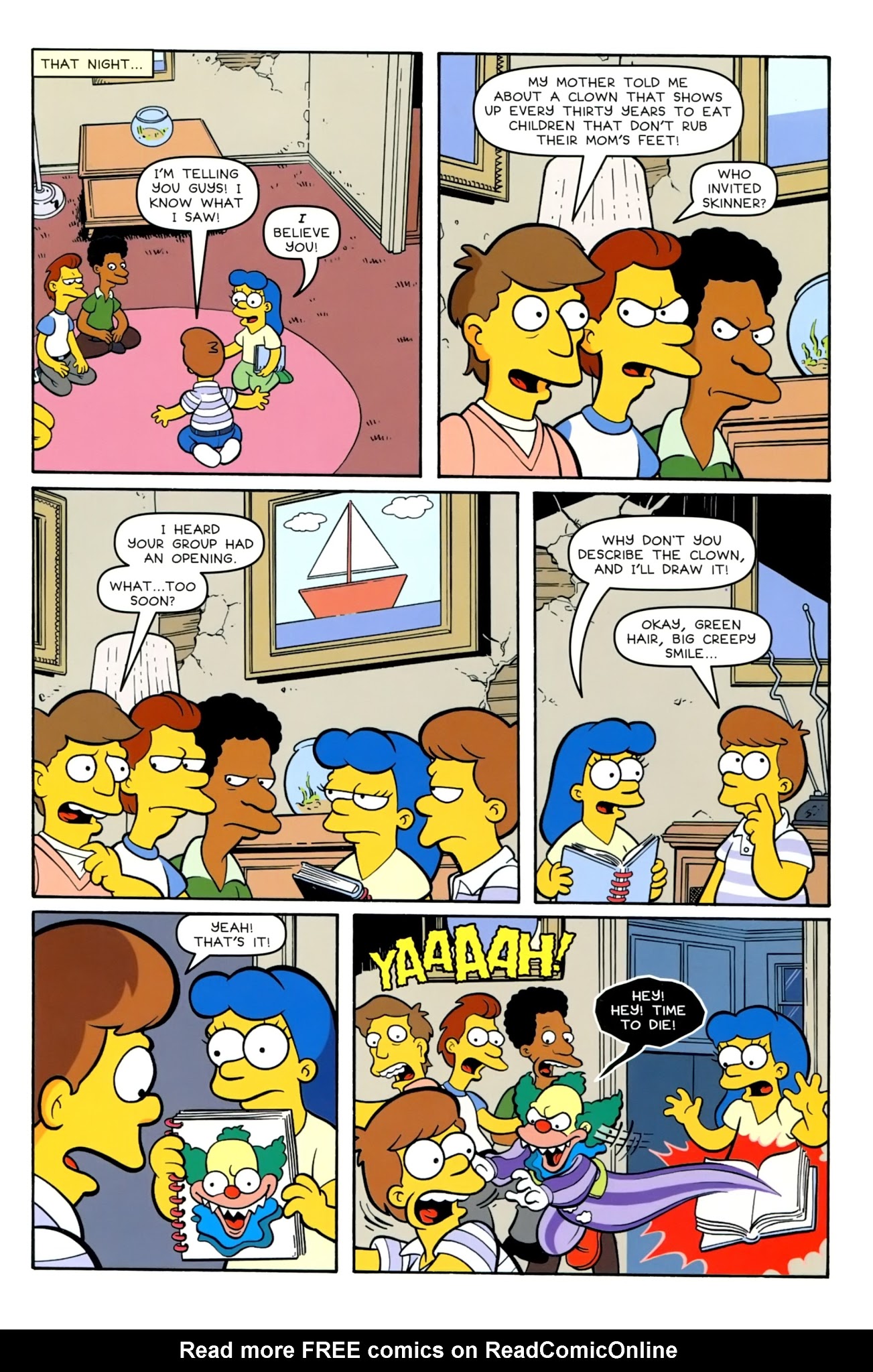 Read online Treehouse of Horror comic -  Issue #23 - 7