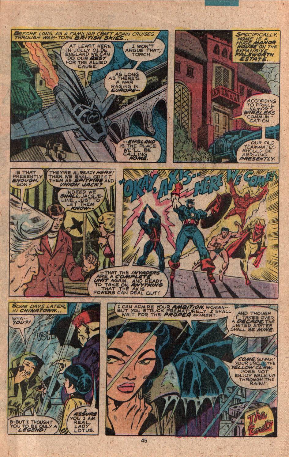 Read online The Invaders (1975) comic -  Issue #41 - 47