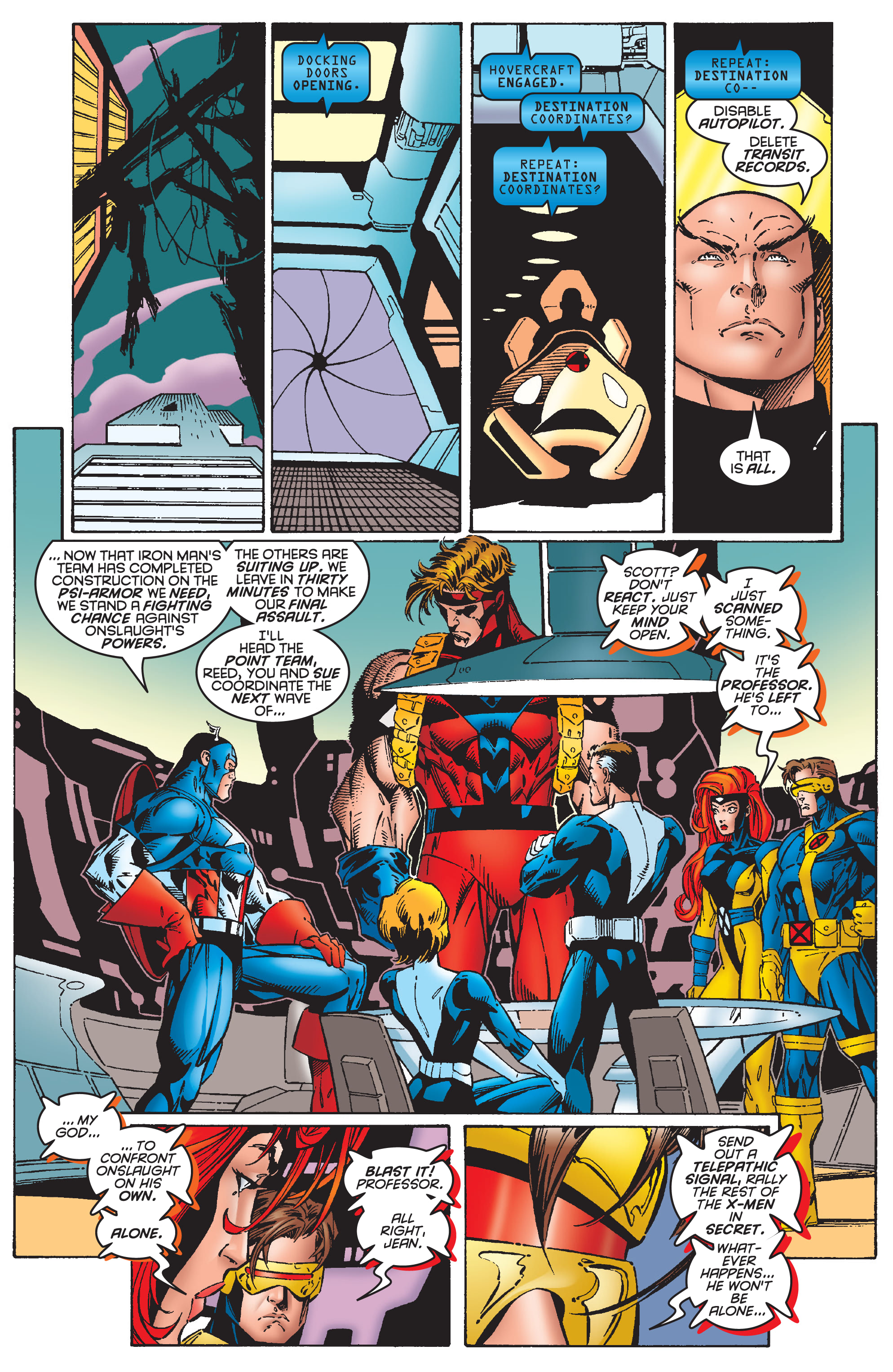Read online X-Men Milestones: Onslaught comic -  Issue # TPB (Part 4) - 28