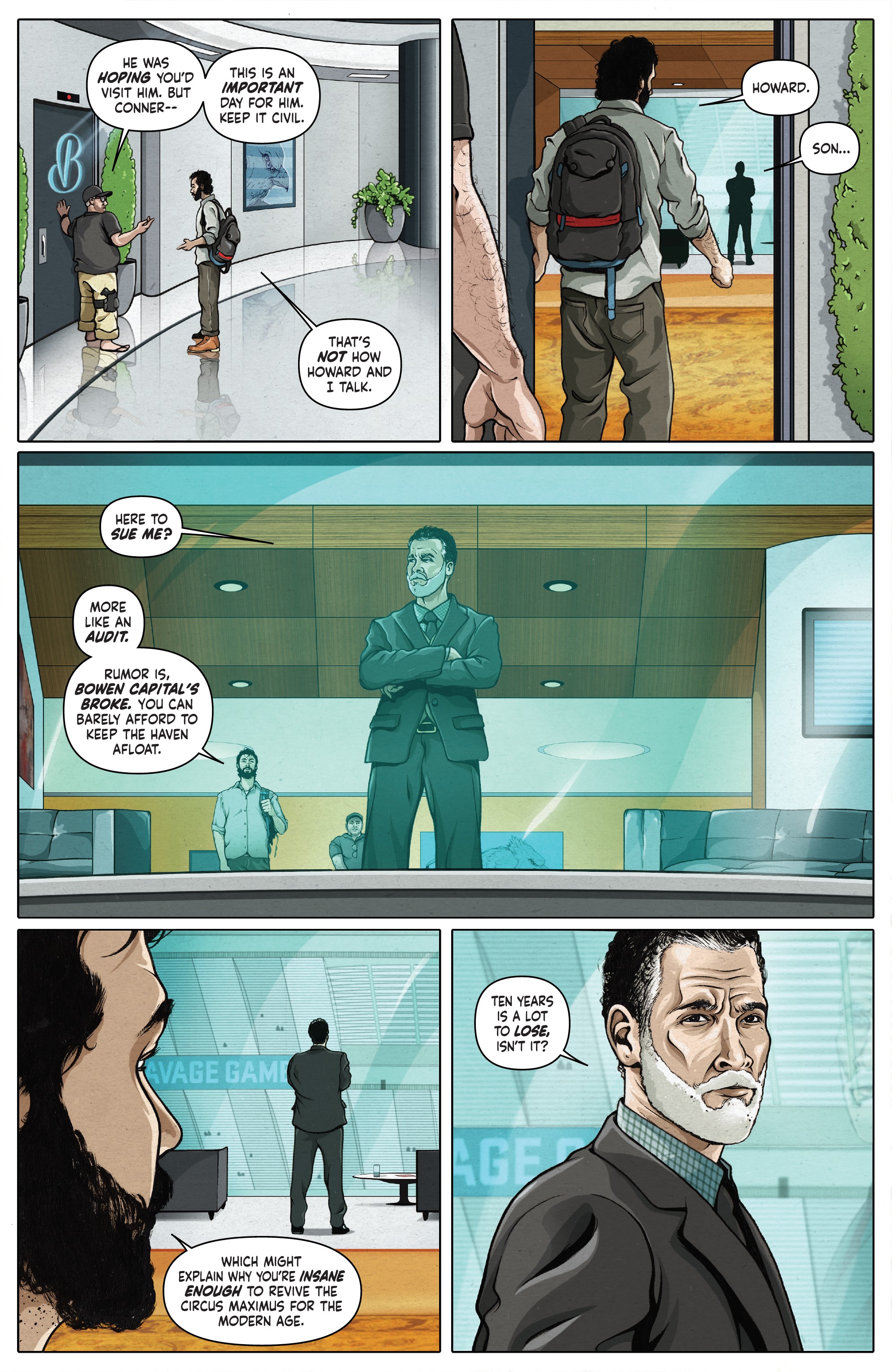 Read online Savage Game comic -  Issue # Full - 13