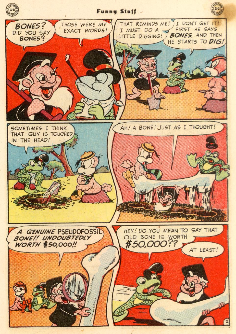 Read online Funny Stuff comic -  Issue #44 - 45