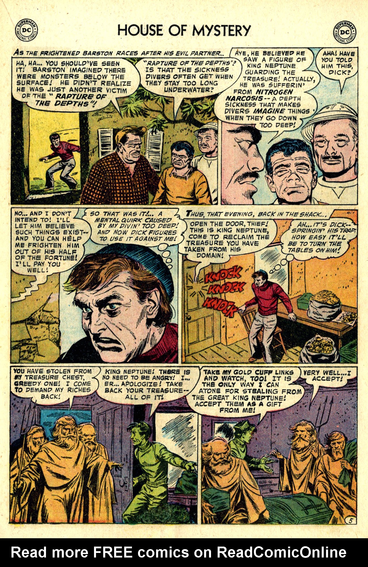 Read online House of Mystery (1951) comic -  Issue #76 - 17