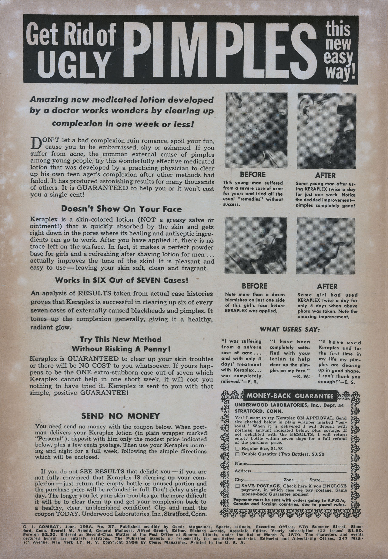 Read online G.I. Combat (1952) comic -  Issue #37 - 2