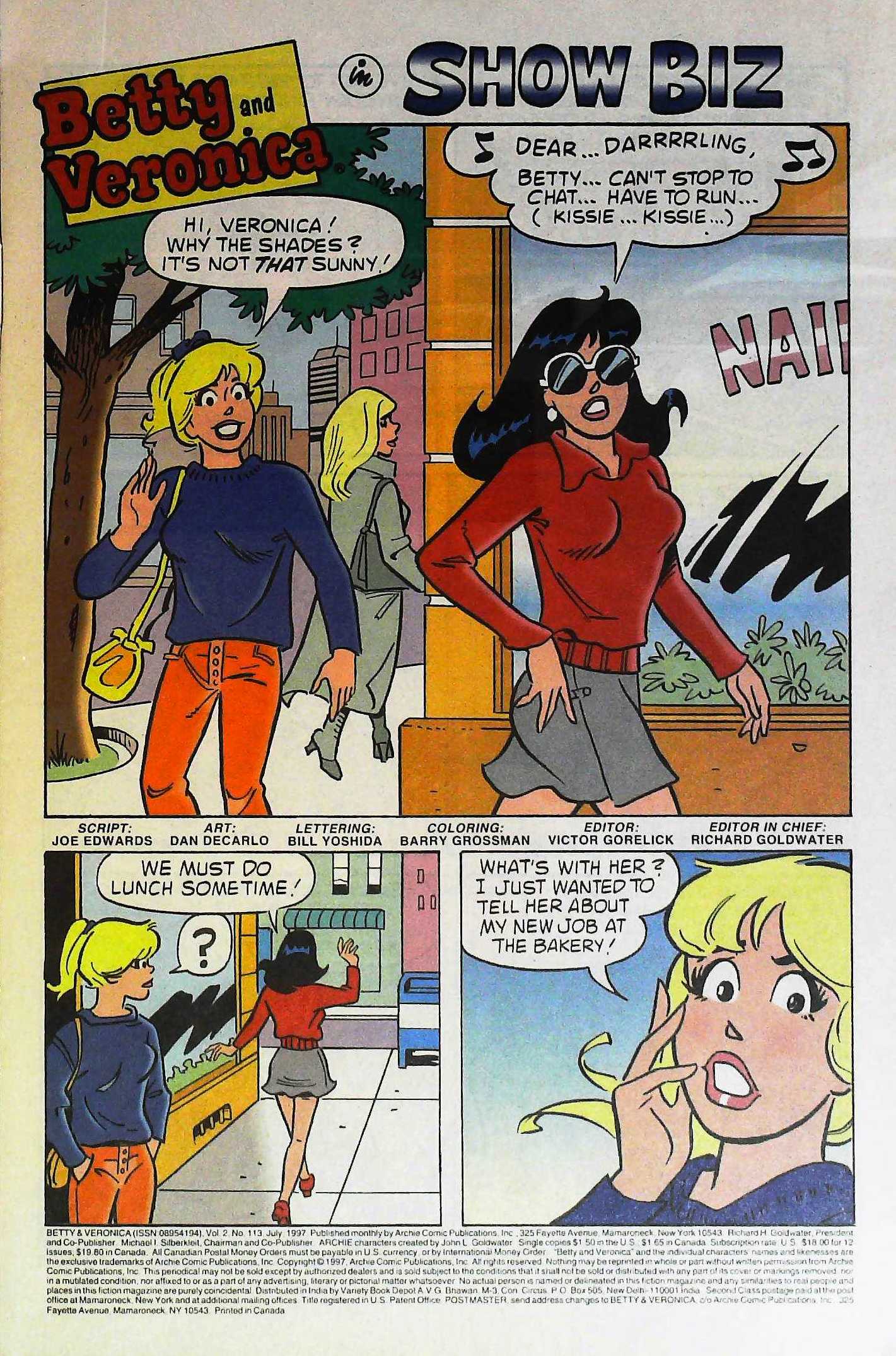 Read online Betty and Veronica (1987) comic -  Issue #113 - 3