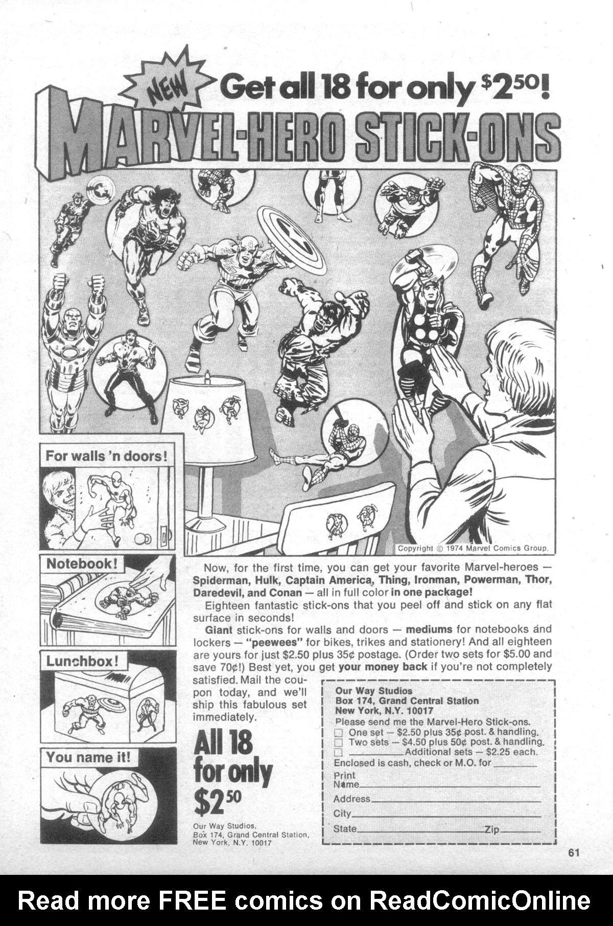 Read online The Deadly Hands of Kung Fu comic -  Issue #11 - 59