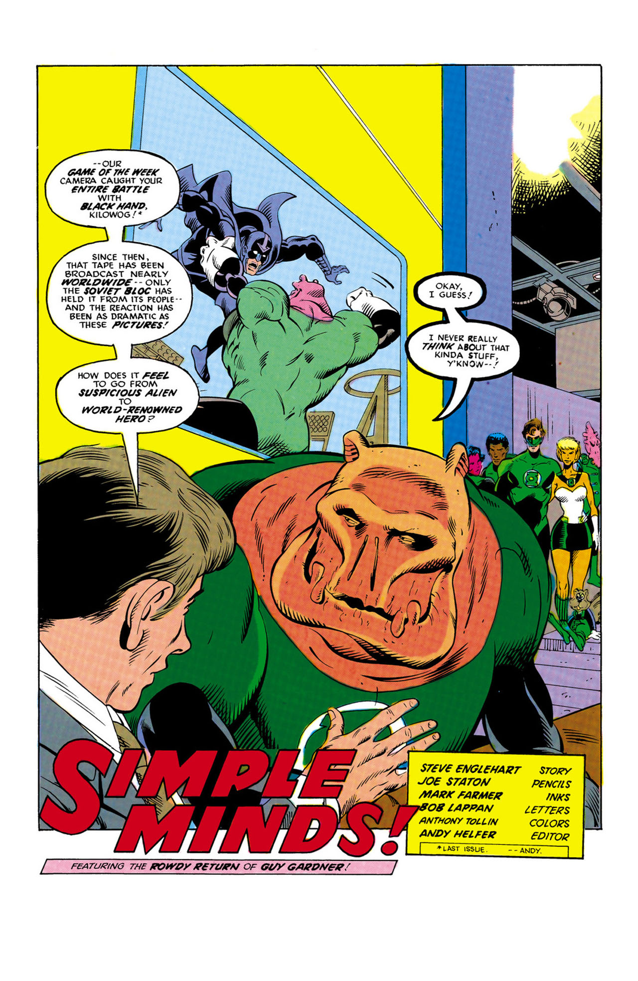 Read online The Green Lantern Corps comic -  Issue #207 - 2