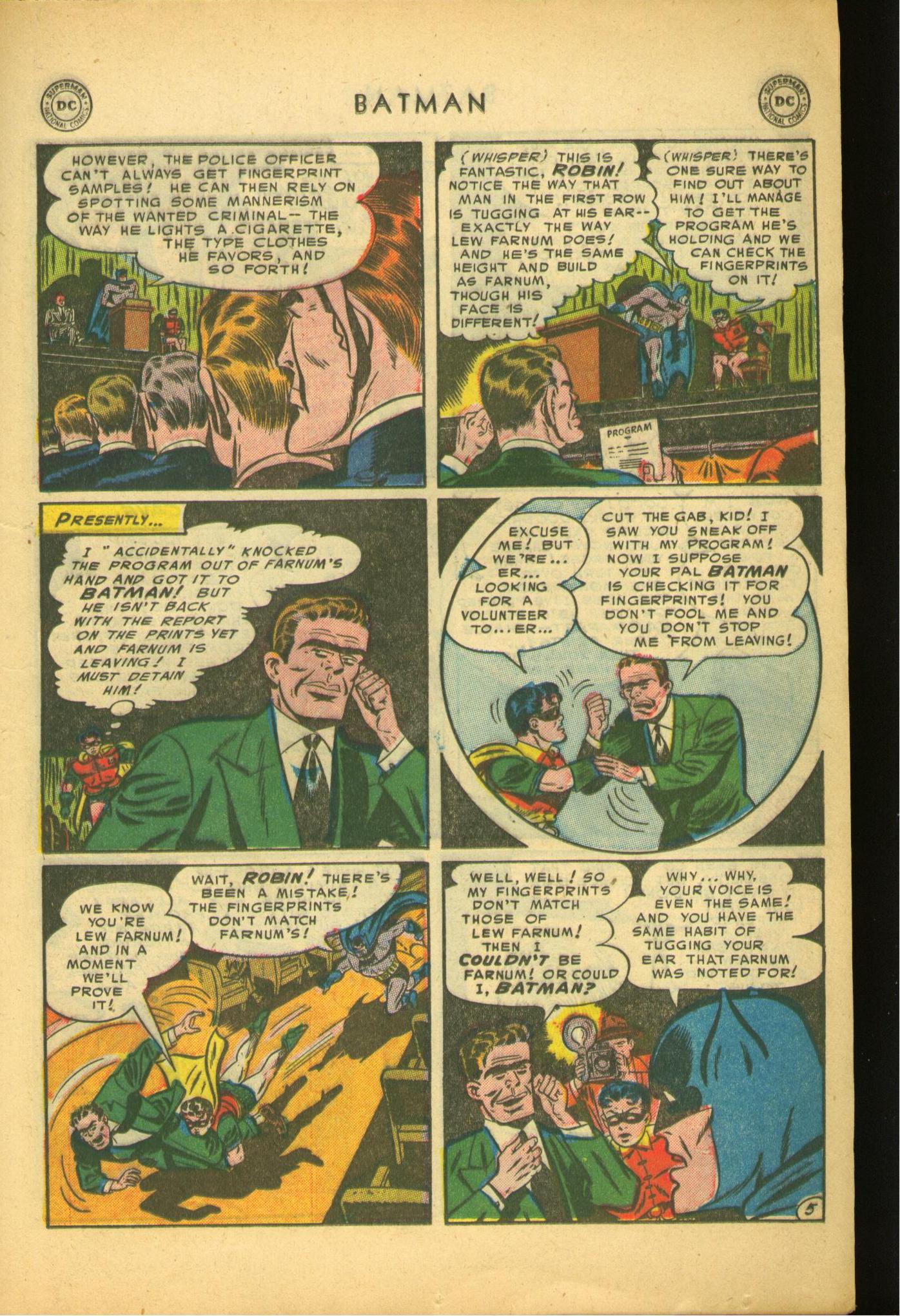 Read online Batman (1940) comic -  Issue #82 - 19