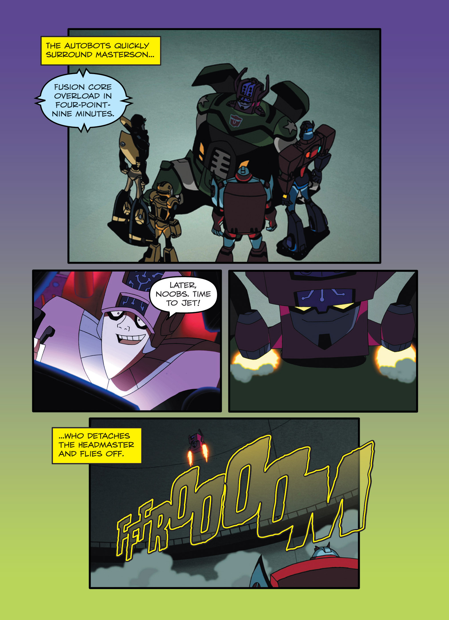 Read online Transformers Animated comic -  Issue #6 - 53
