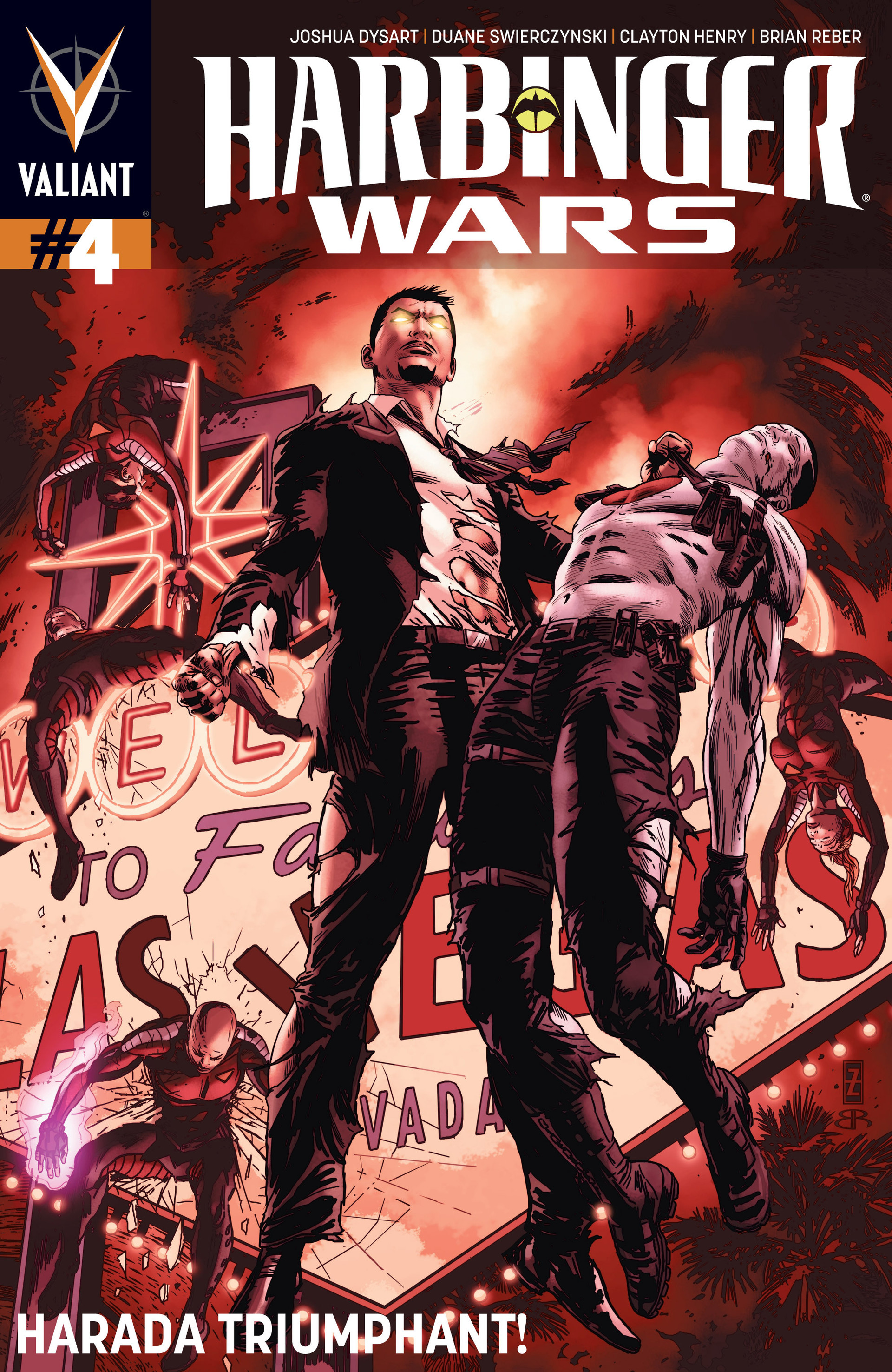 Read online Harbinger Wars comic -  Issue #4 - 1