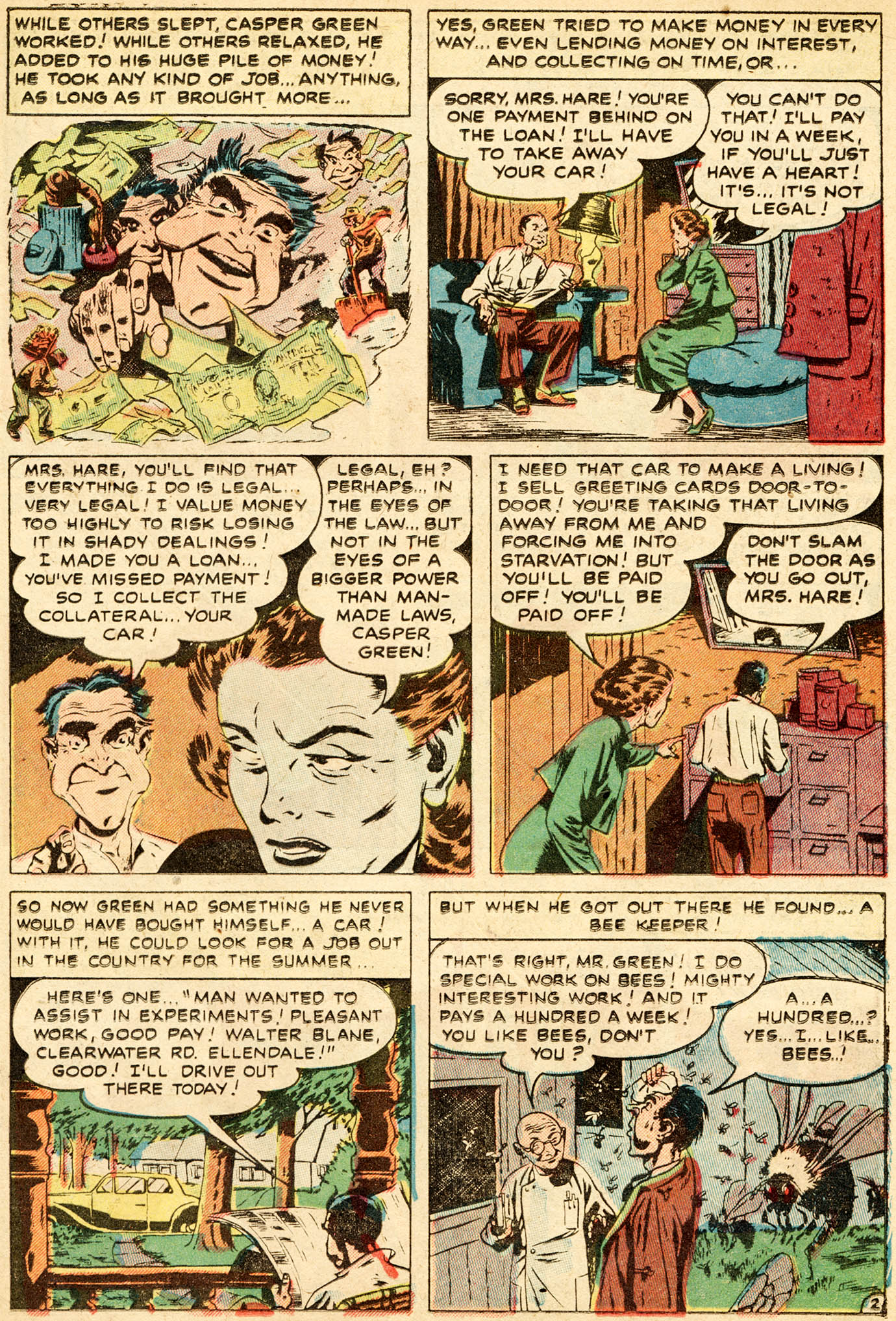 Read online Mystic (1951) comic -  Issue #7 - 23